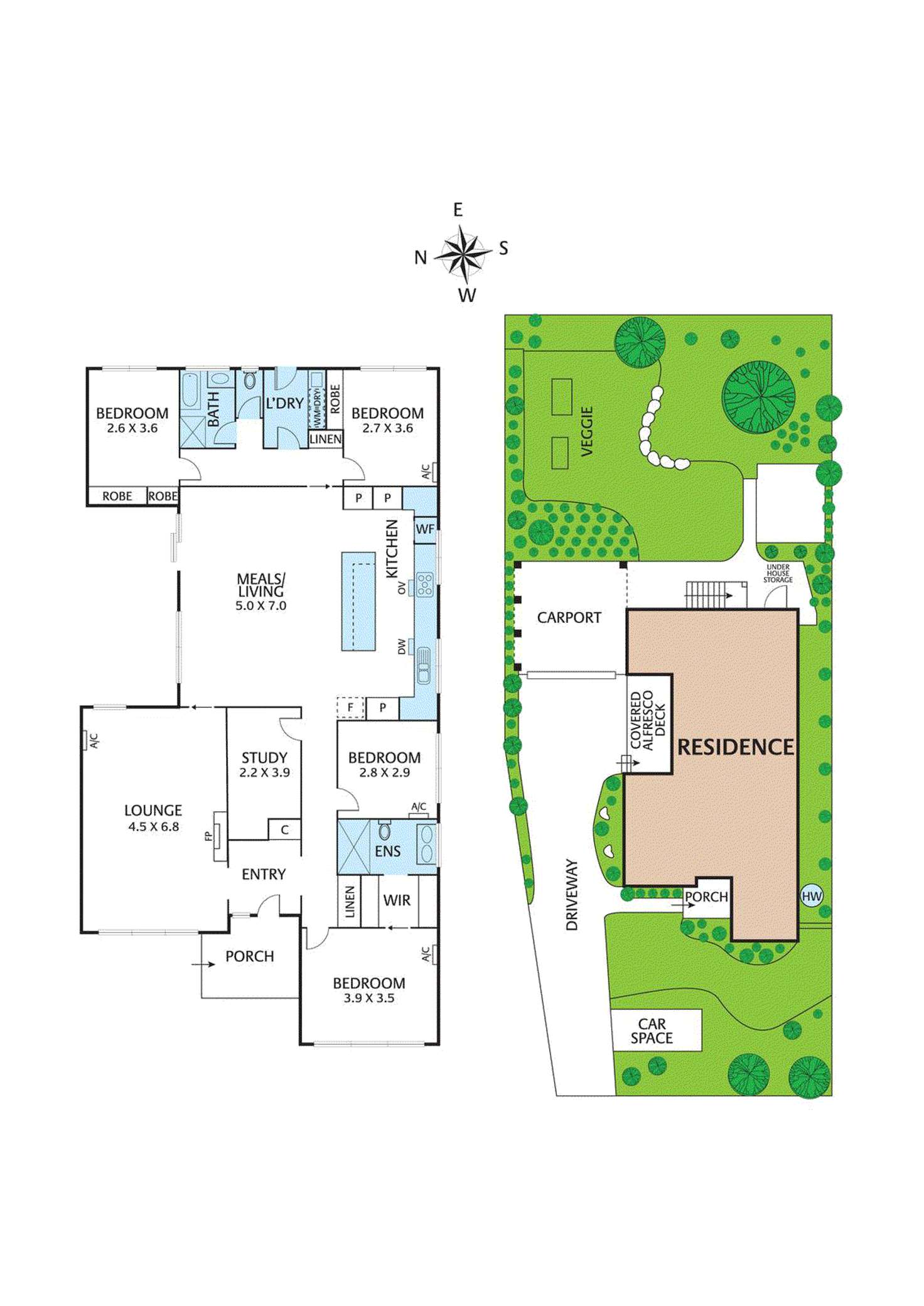 Floorplan of Homely house listing, 13 Gelea Crescent, Vermont South VIC 3133