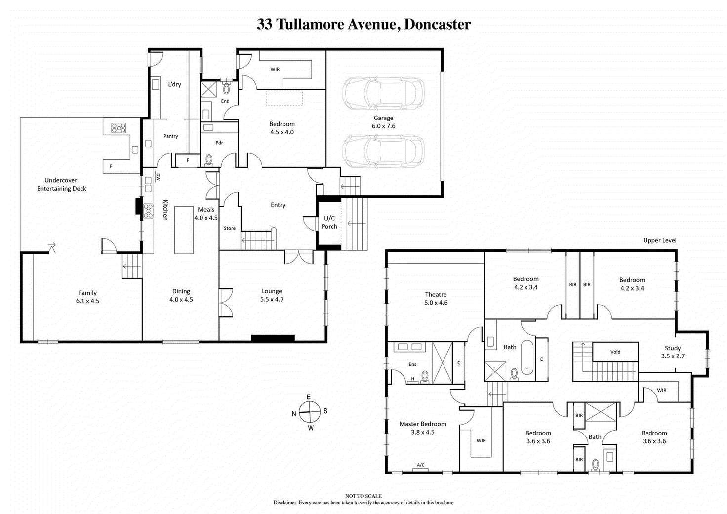 Floorplan of Homely house listing, 33 Tullamore Avenue, Doncaster VIC 3108