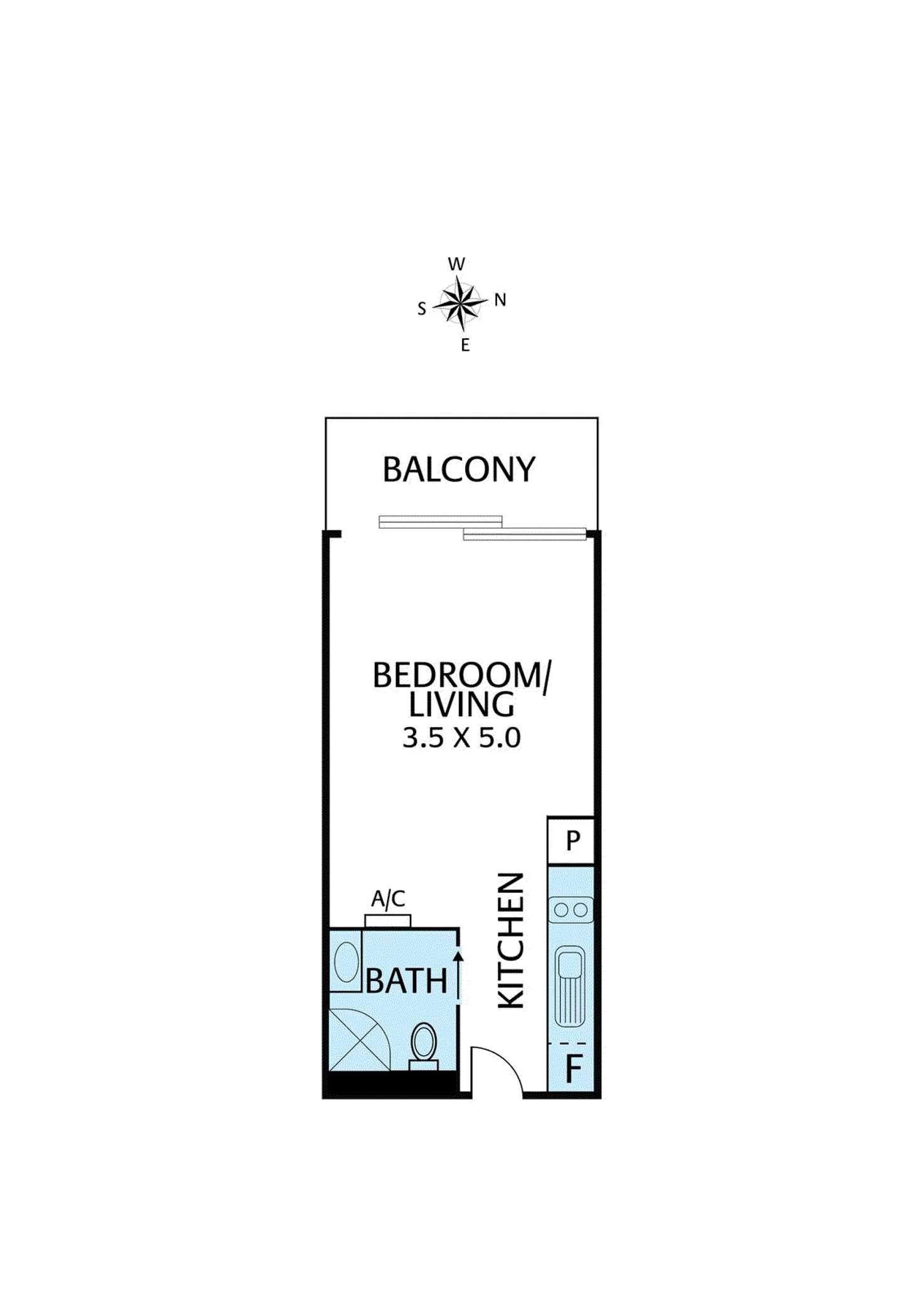Floorplan of Homely apartment listing, 33/5 Archibald Street, Box Hill VIC 3128