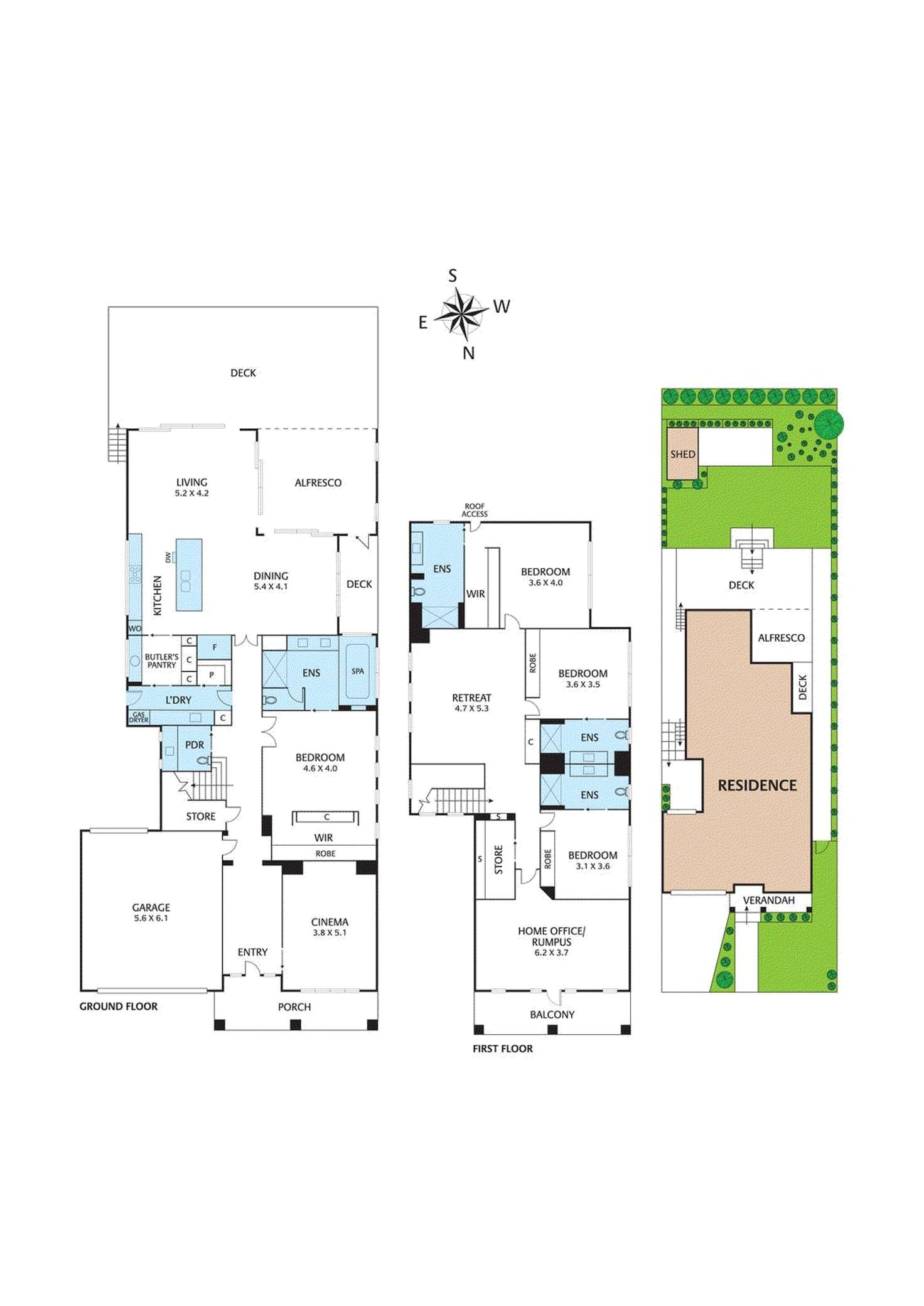 Floorplan of Homely house listing, 36 South Parade, Blackburn VIC 3130