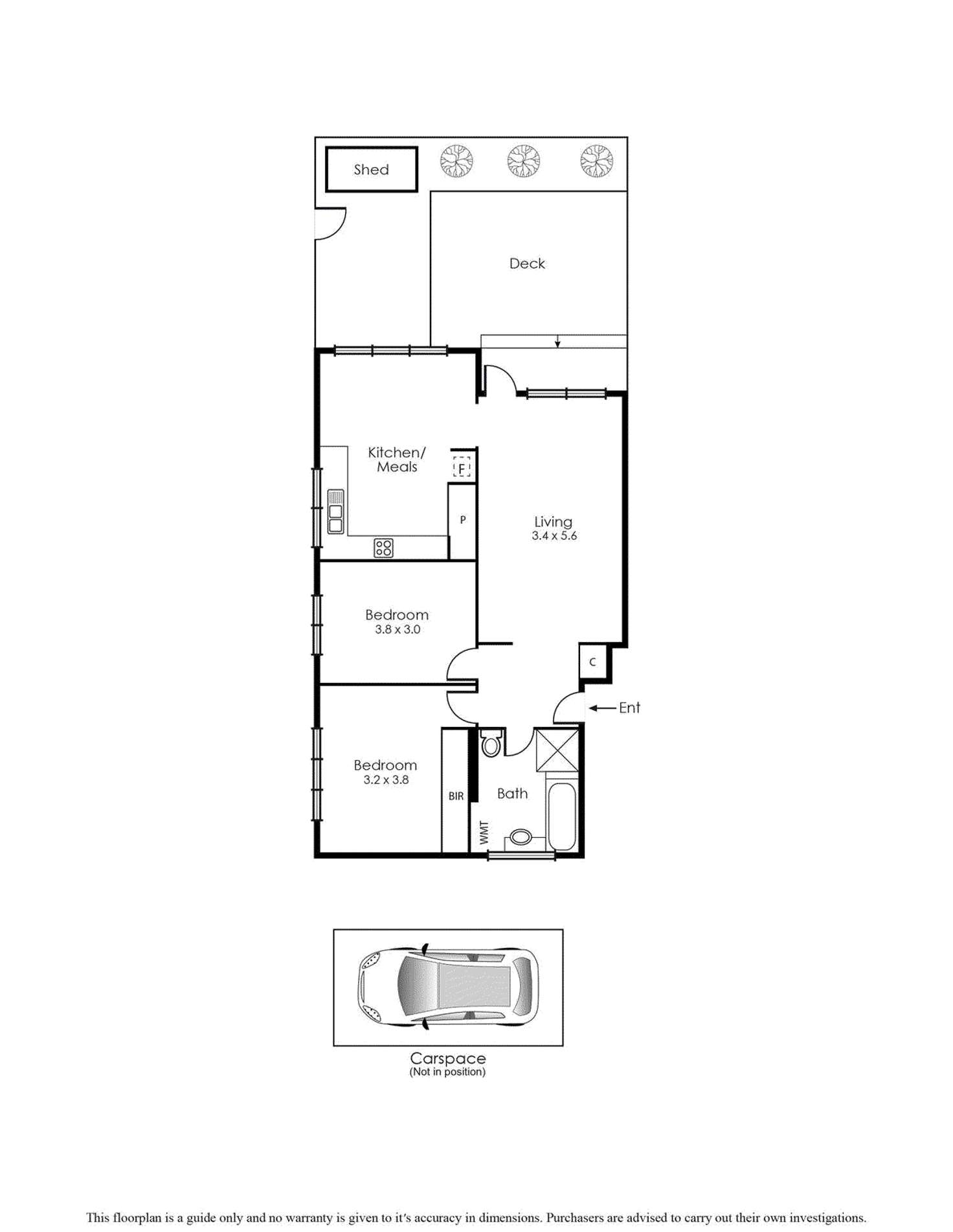 Floorplan of Homely apartment listing, 2/4 Tooronga Road, Malvern East VIC 3145