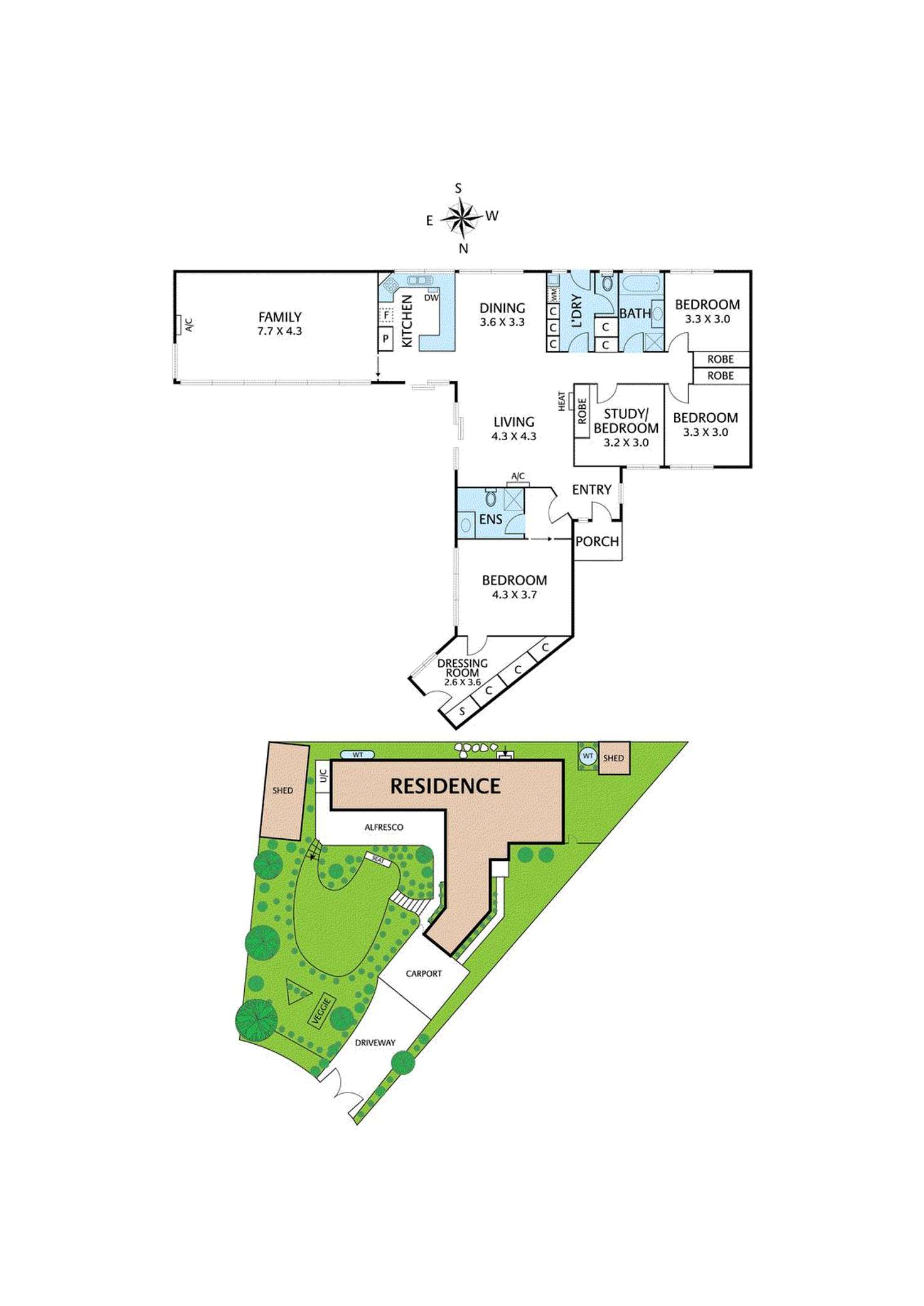 Floorplan of Homely house listing, 16 St Ives Court, Croydon Hills VIC 3136