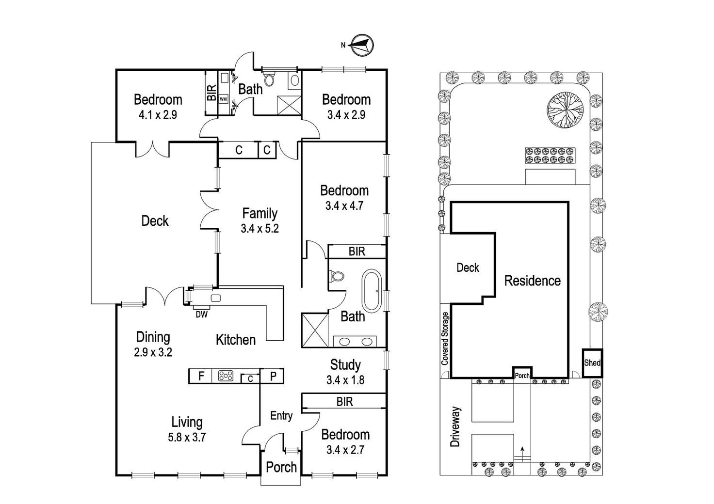 Floorplan of Homely house listing, 8 Leonard Street, Heidelberg Heights VIC 3081