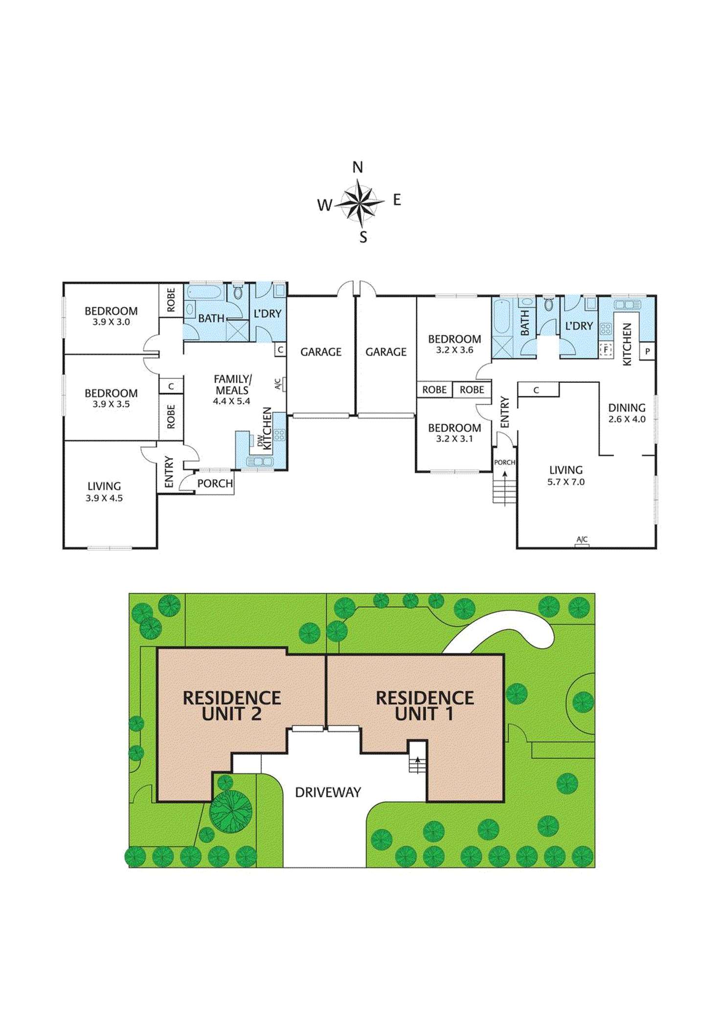 Floorplan of Homely unit listing, 8 Hindon Street, Blackburn VIC 3130
