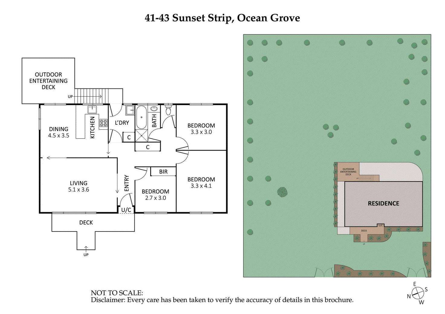 Floorplan of Homely house listing, 41-43 Sunset Strip, Ocean Grove VIC 3226