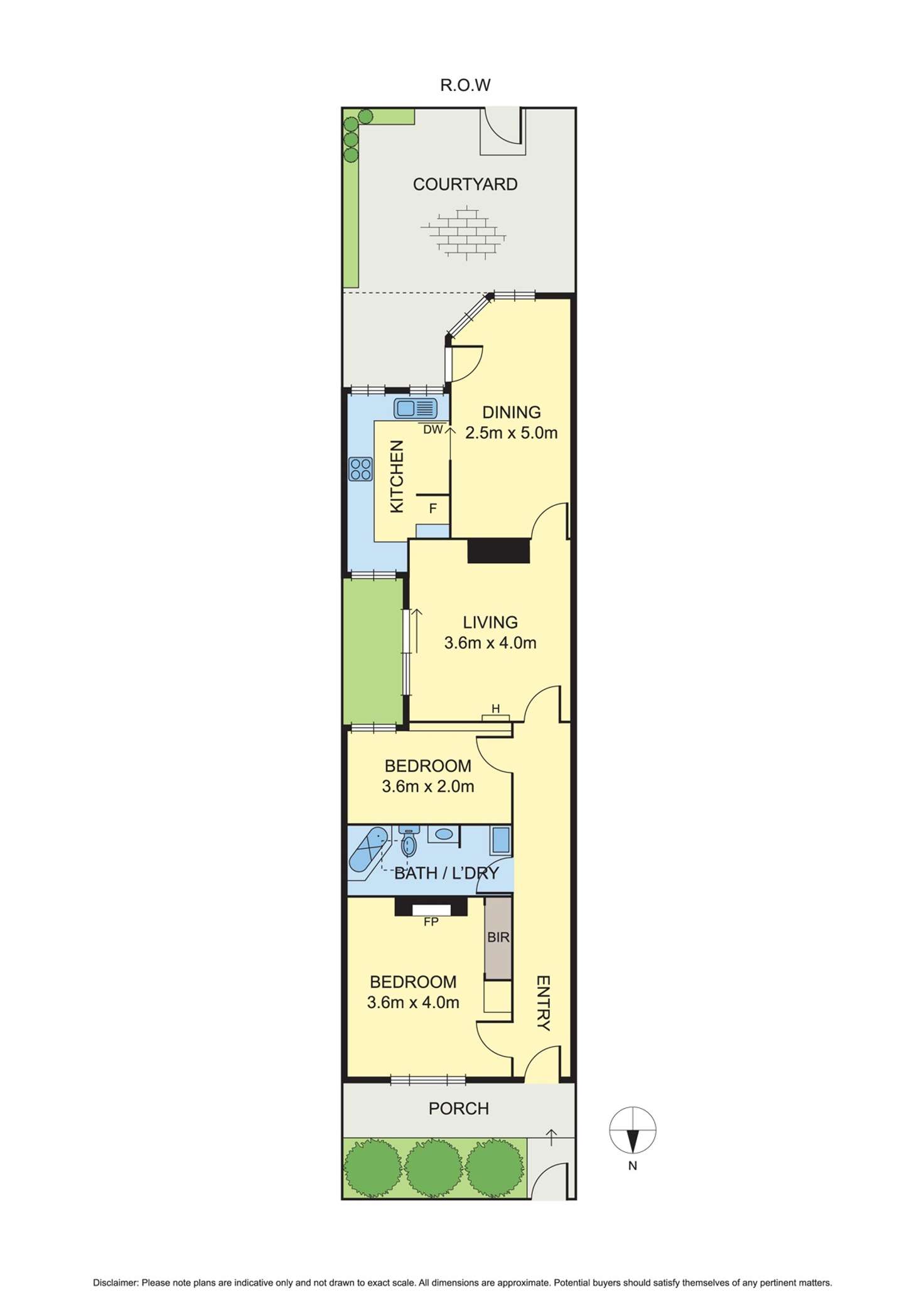 Floorplan of Homely house listing, 95 Newry Street, Carlton North VIC 3054