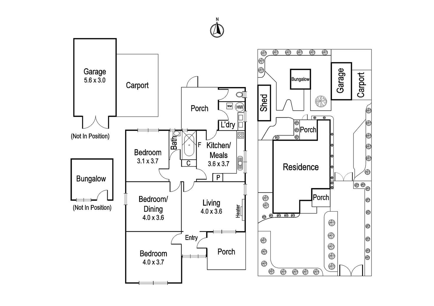 Floorplan of Homely house listing, 140 Altona Street, Heidelberg West VIC 3081