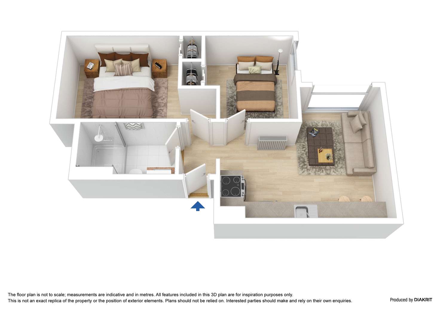 Floorplan of Homely apartment listing, 1815/39 Lonsdale Street, Melbourne VIC 3000