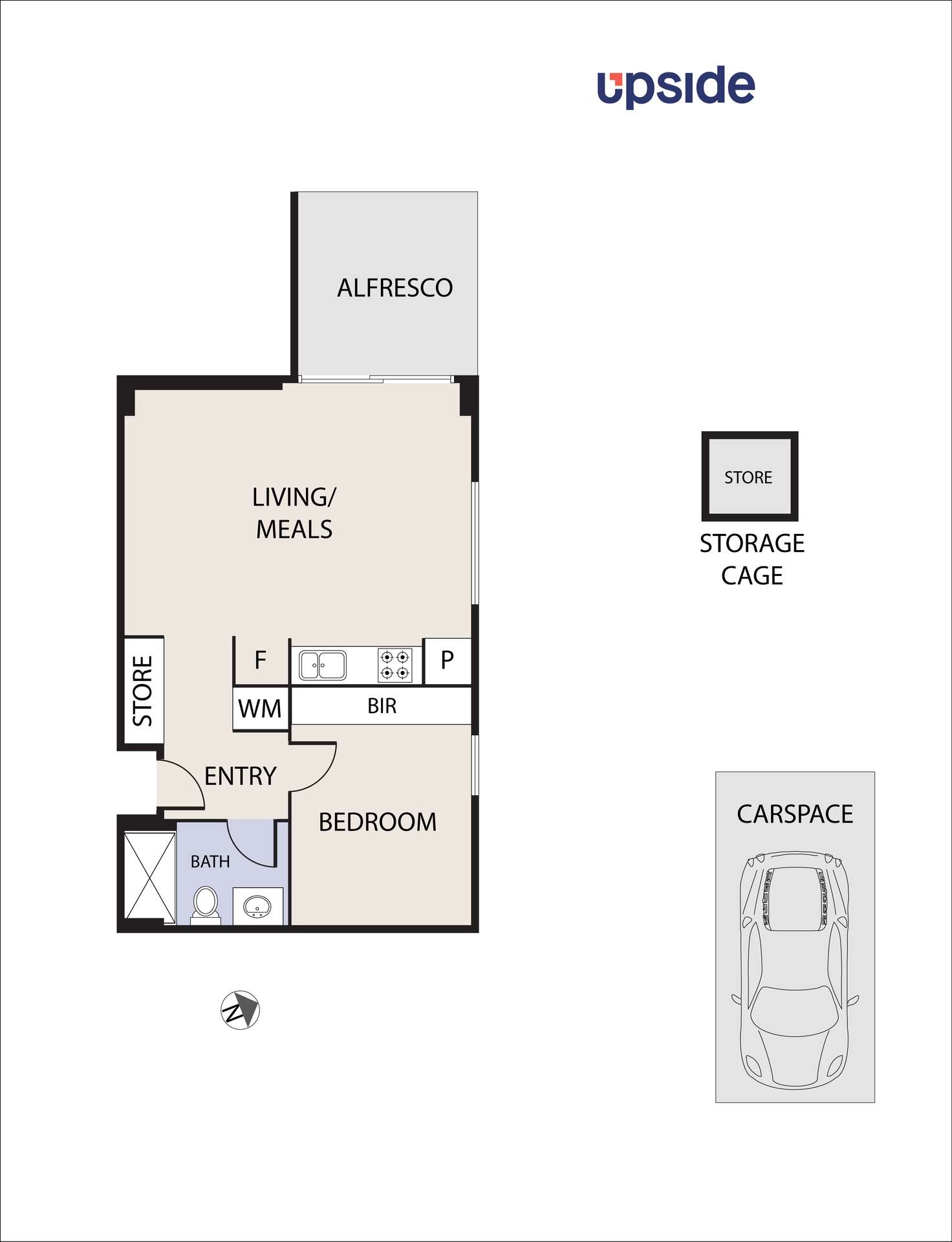 Floorplan of Homely unit listing, 1/738 Orrong Road, Toorak VIC 3142