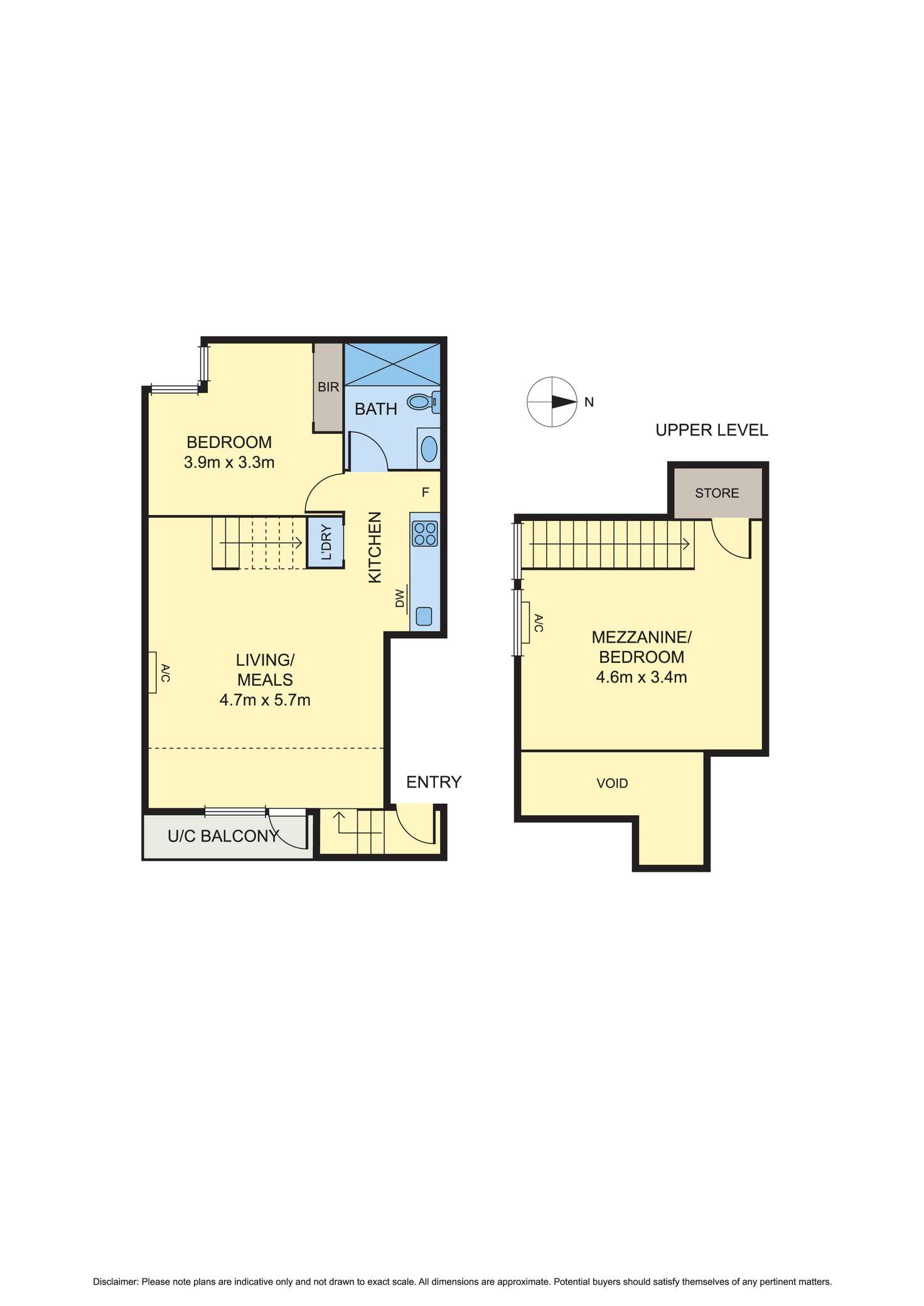 Floorplan of Homely apartment listing, 5/15 Little Queensbury Street, Carlton VIC 3053