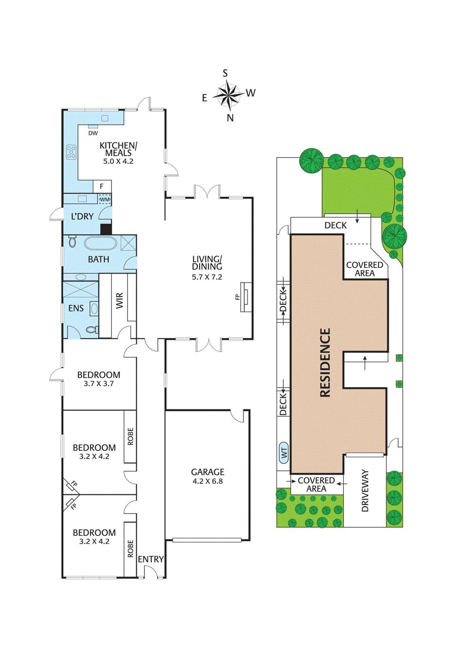Floorplan of Homely house listing, 131 Beaconsfield Parade, Northcote VIC 3070