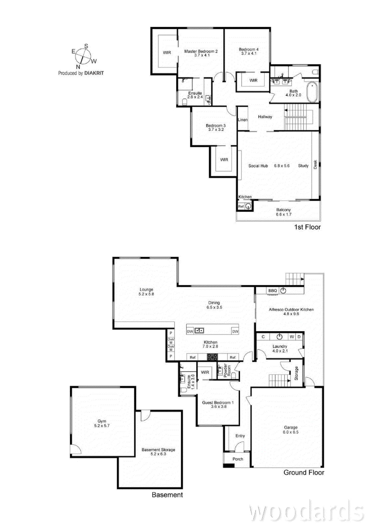 Floorplan of Homely house listing, 10 Cameron Close, Donvale VIC 3111