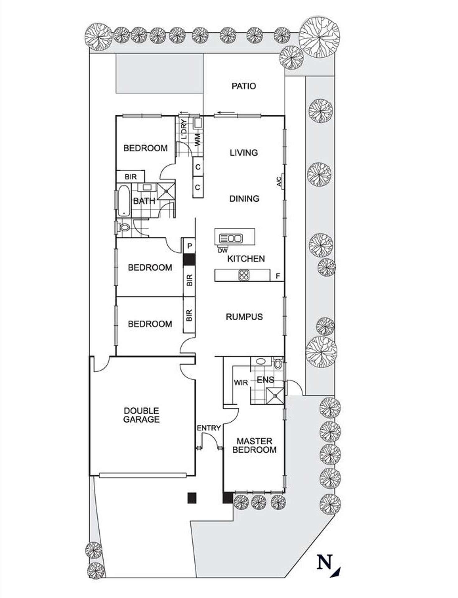 Floorplan of Homely house listing, 9 Balvicar Way, Mernda VIC 3754