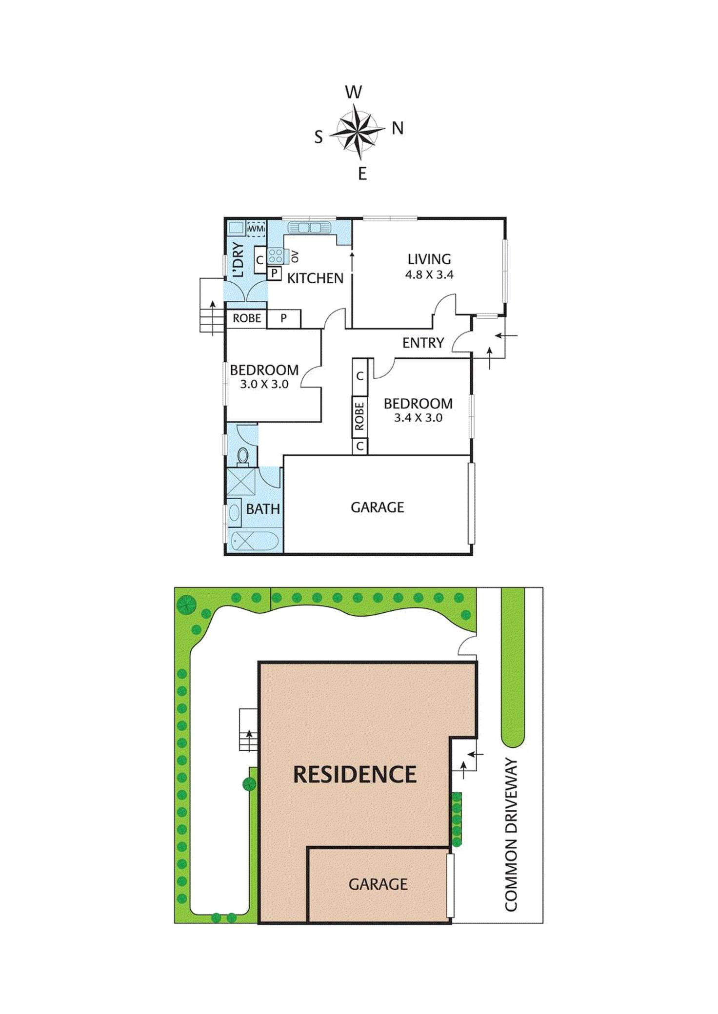 Floorplan of Homely unit listing, 3/25 Bedford Street, Box Hill VIC 3128