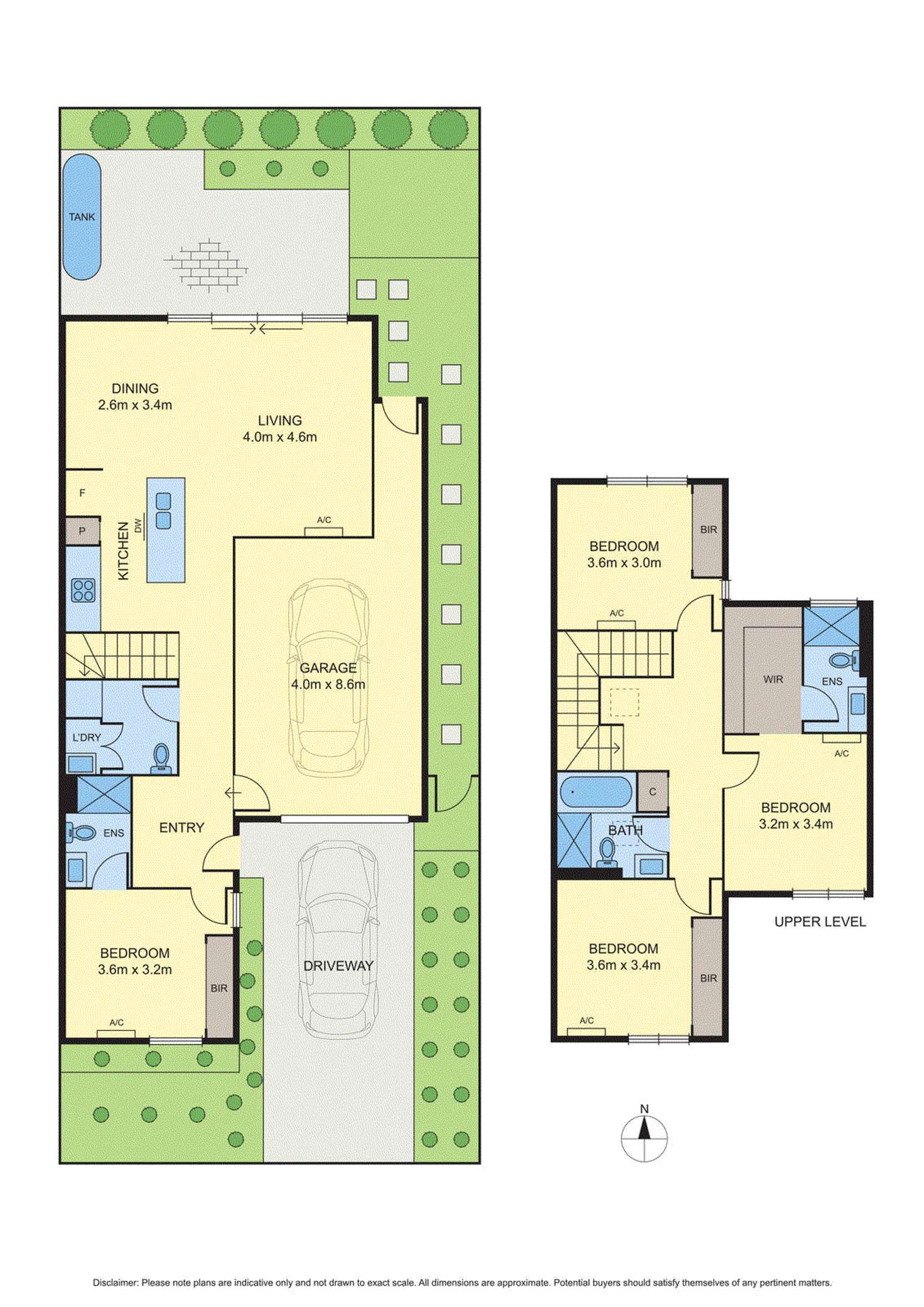 Floorplan of Homely townhouse listing, 33 Harvest Court, Doncaster VIC 3108