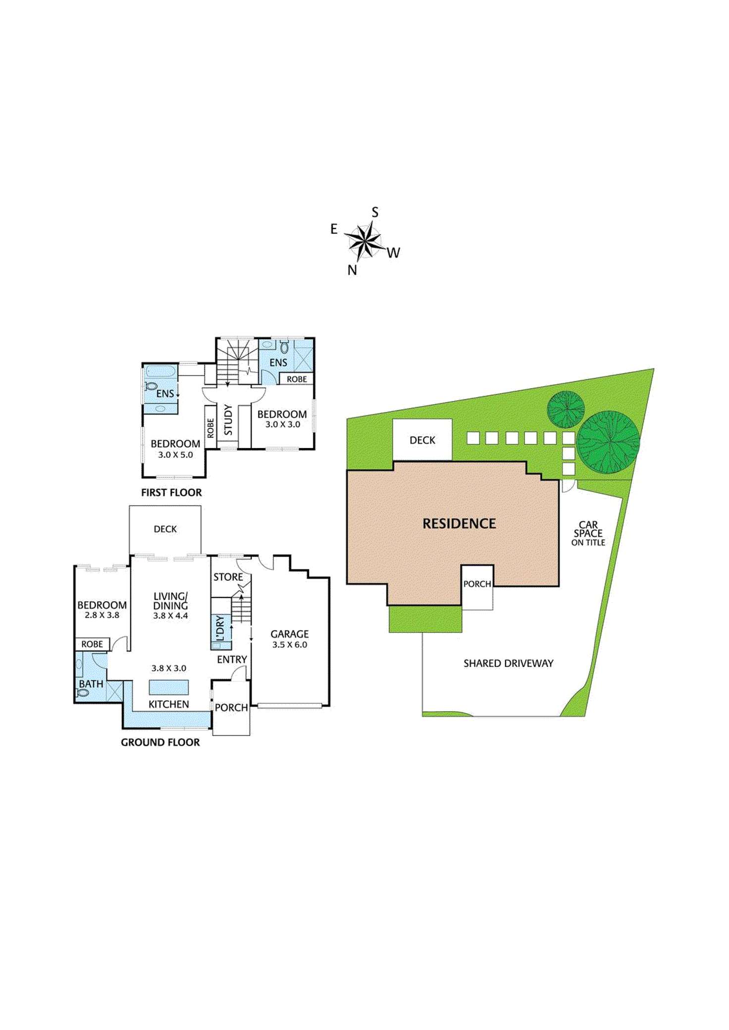 Floorplan of Homely townhouse listing, 4/12 Loraine Avenue, Box Hill North VIC 3129