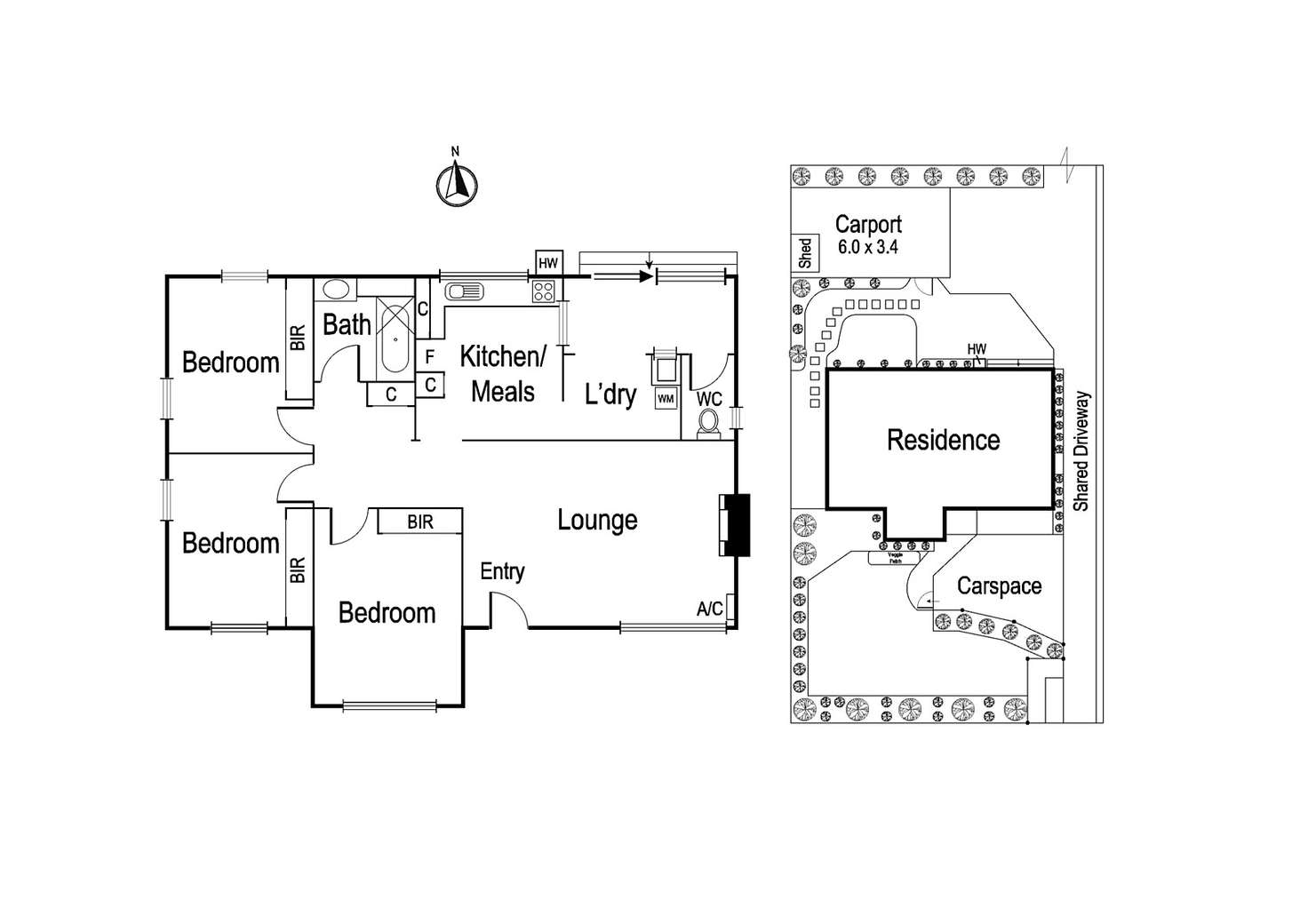 Floorplan of Homely house listing, 1/331 Waterdale Road, Bellfield VIC 3081