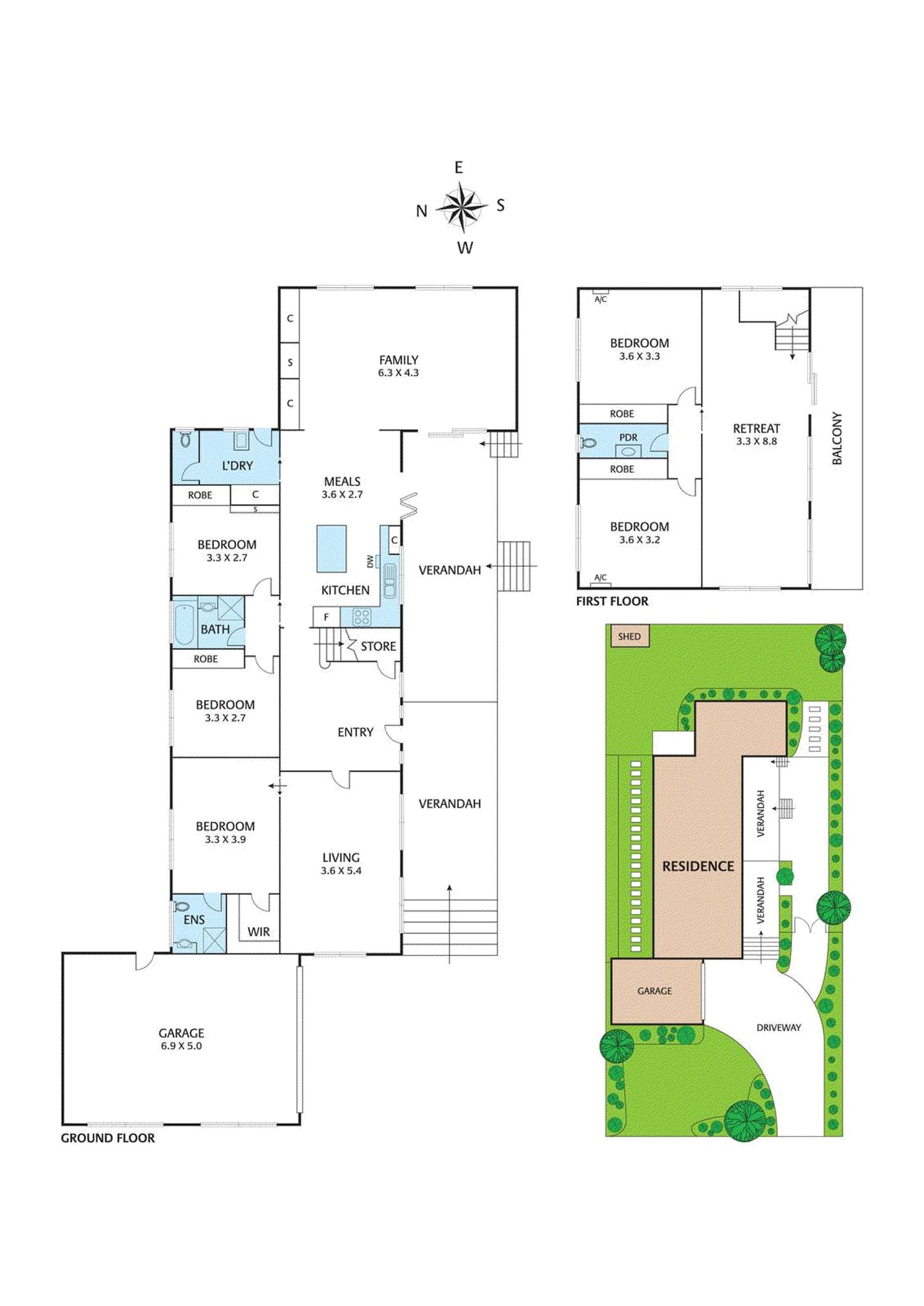 Floorplan of Homely house listing, 3 Rutherglen Road, Vermont South VIC 3133