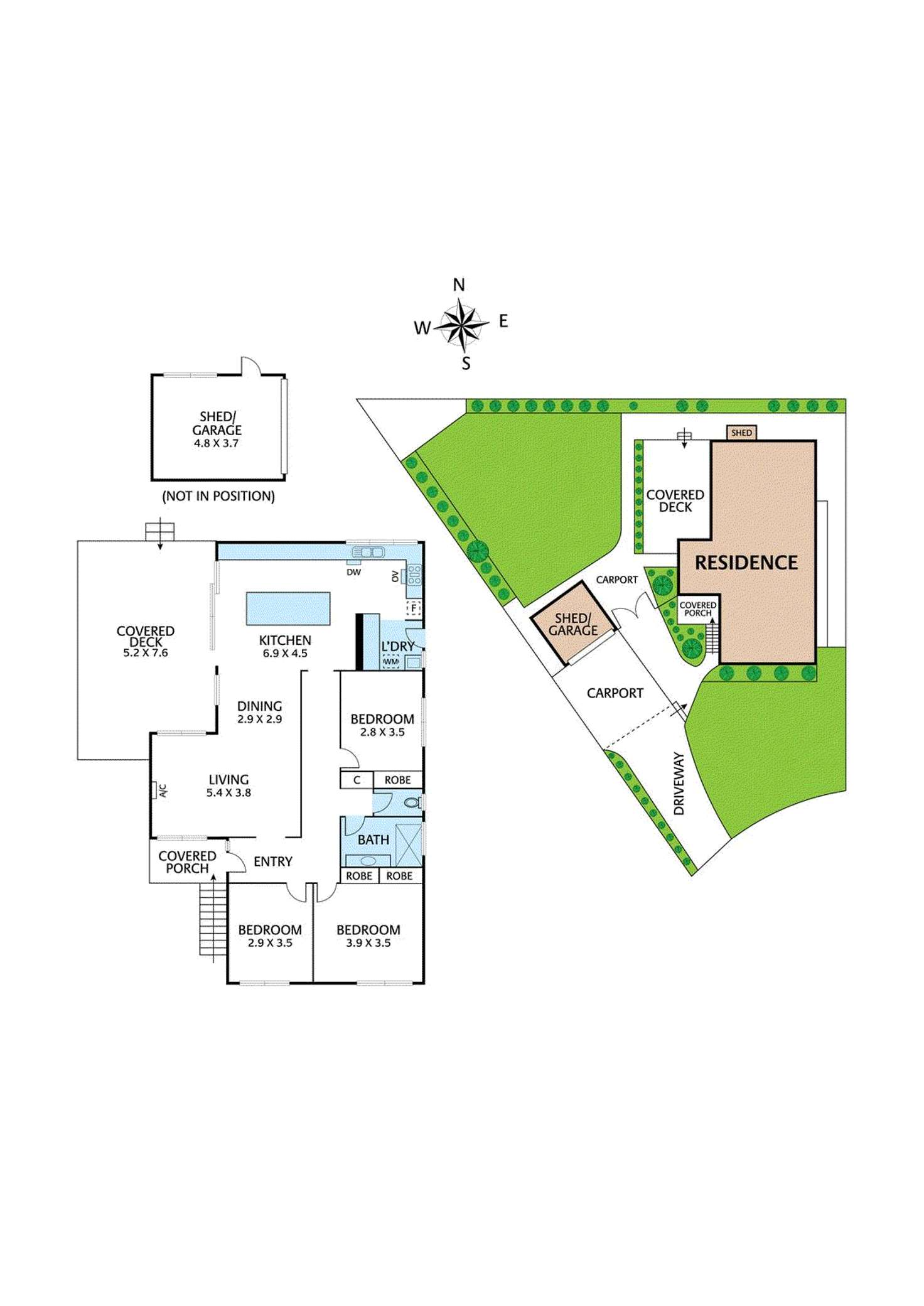 Floorplan of Homely house listing, 8 Claude Court, Blackburn South VIC 3130