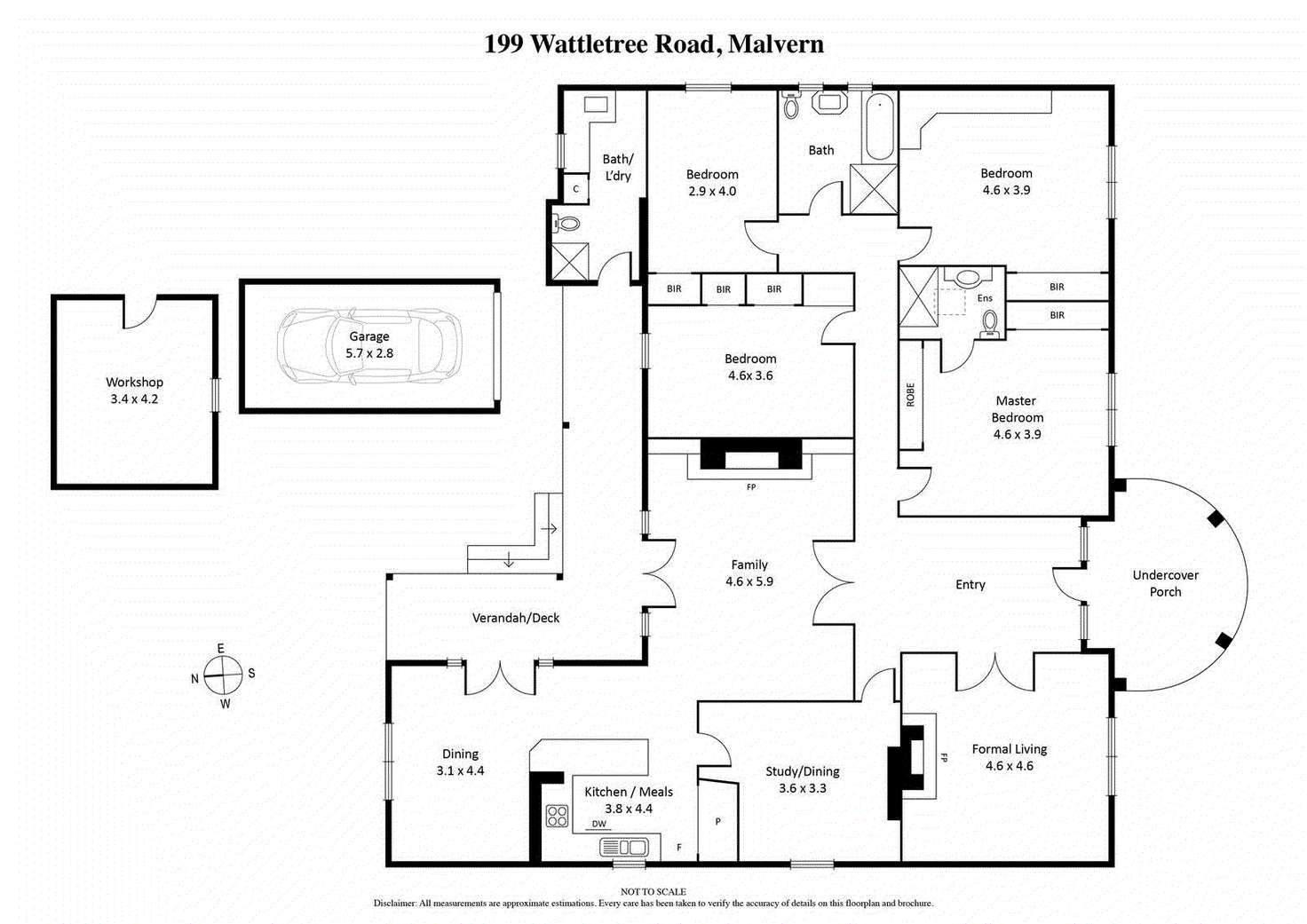 Floorplan of Homely house listing, 199 Wattletree Road, Malvern VIC 3144