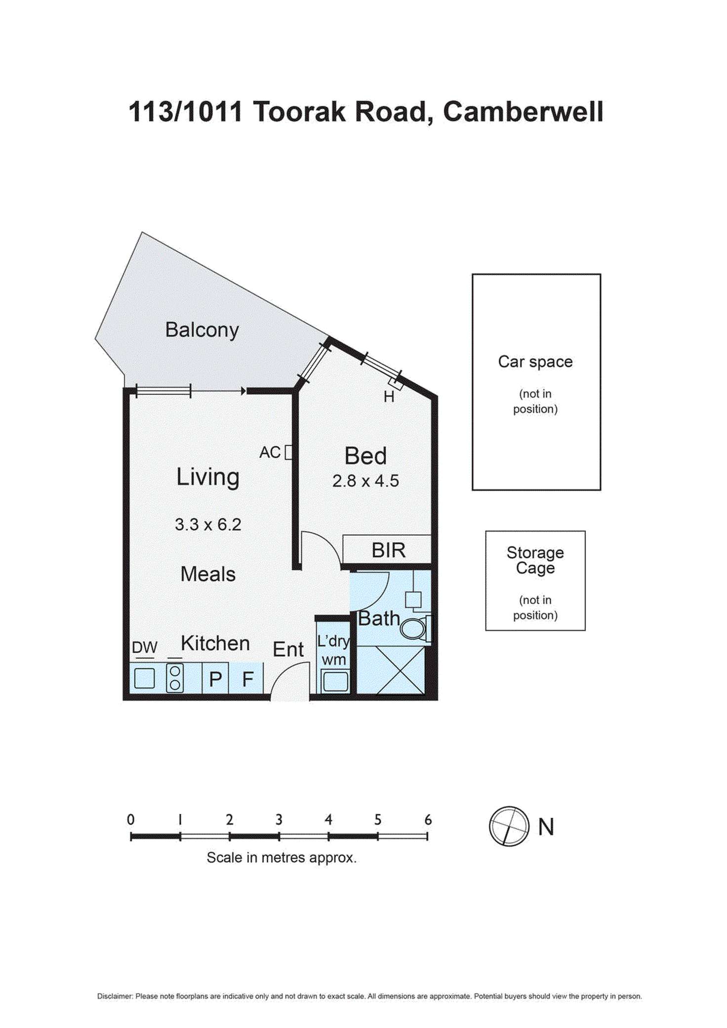 Floorplan of Homely apartment listing, 113/1011 Toorak Road, Camberwell VIC 3124