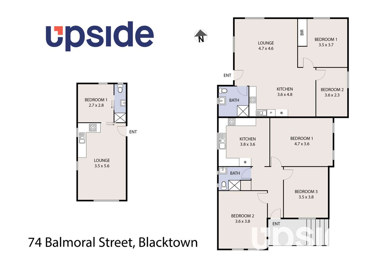 Floorplan of Homely house listing, 74 Balmoral Street, Blacktown NSW 2148