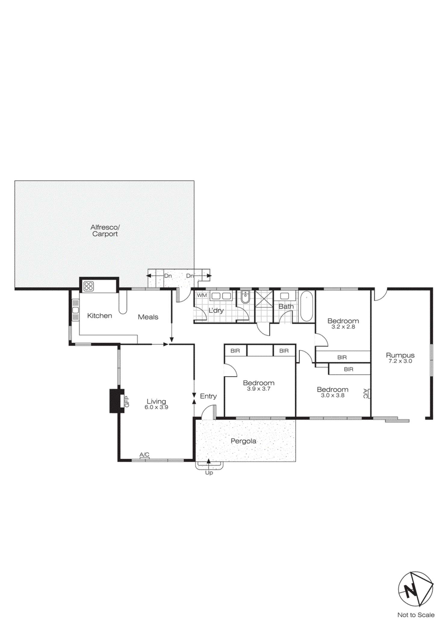 Floorplan of Homely house listing, 12 Sutton Street, Delacombe VIC 3356