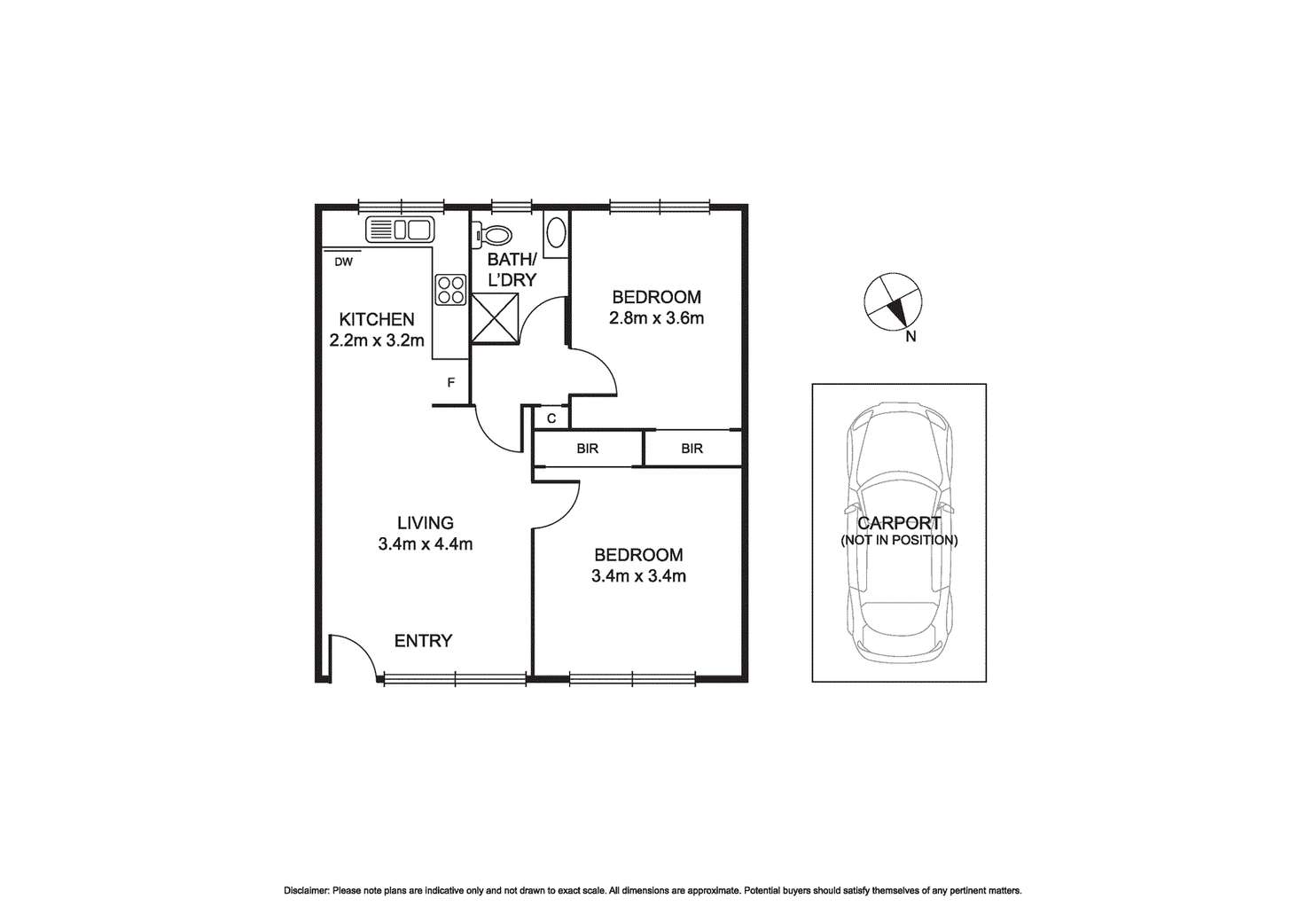 Floorplan of Homely apartment listing, 13/125 Kambrook Road, Caulfield North VIC 3161
