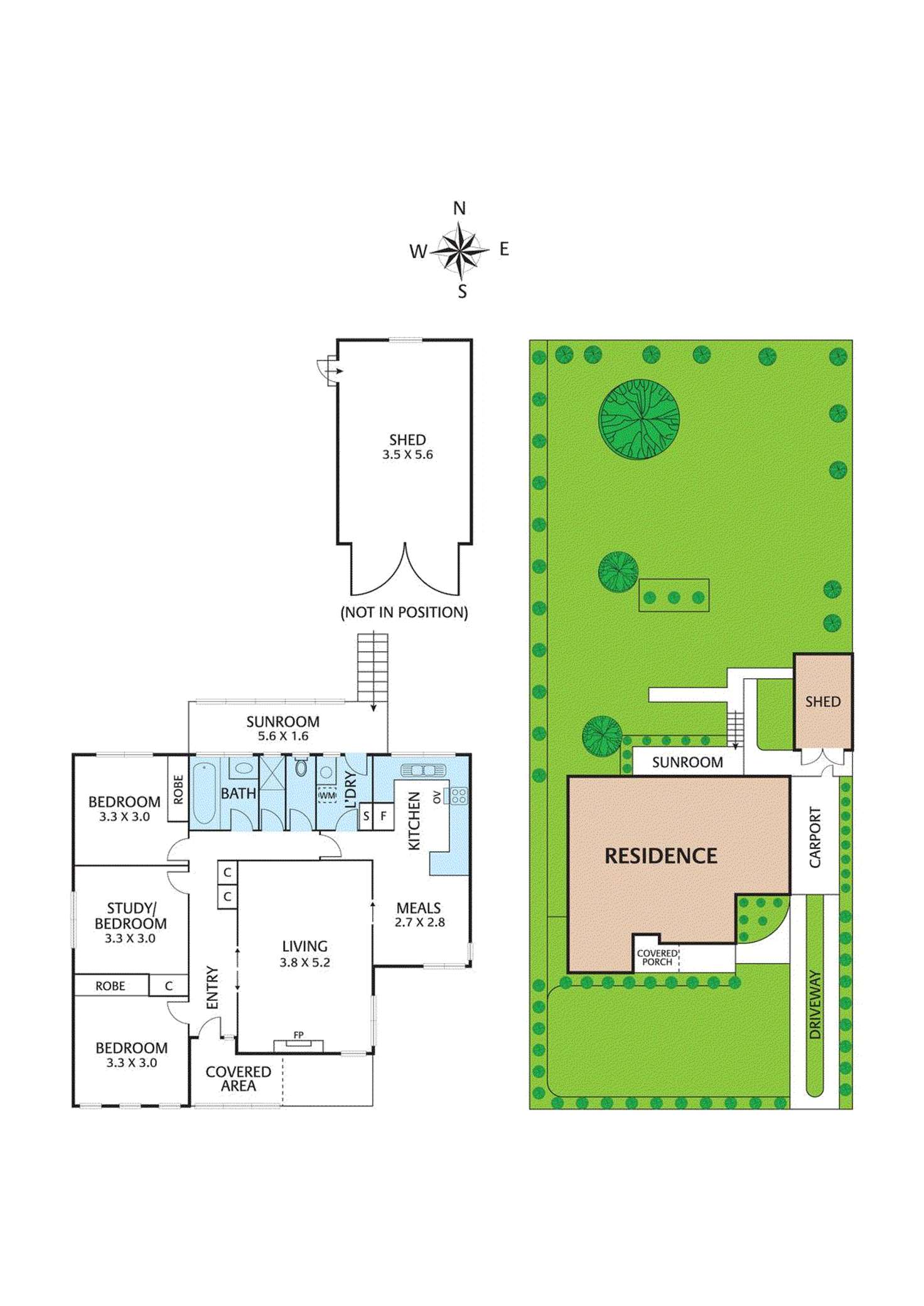 Floorplan of Homely house listing, 13 Wimmera Street, Box Hill North VIC 3129