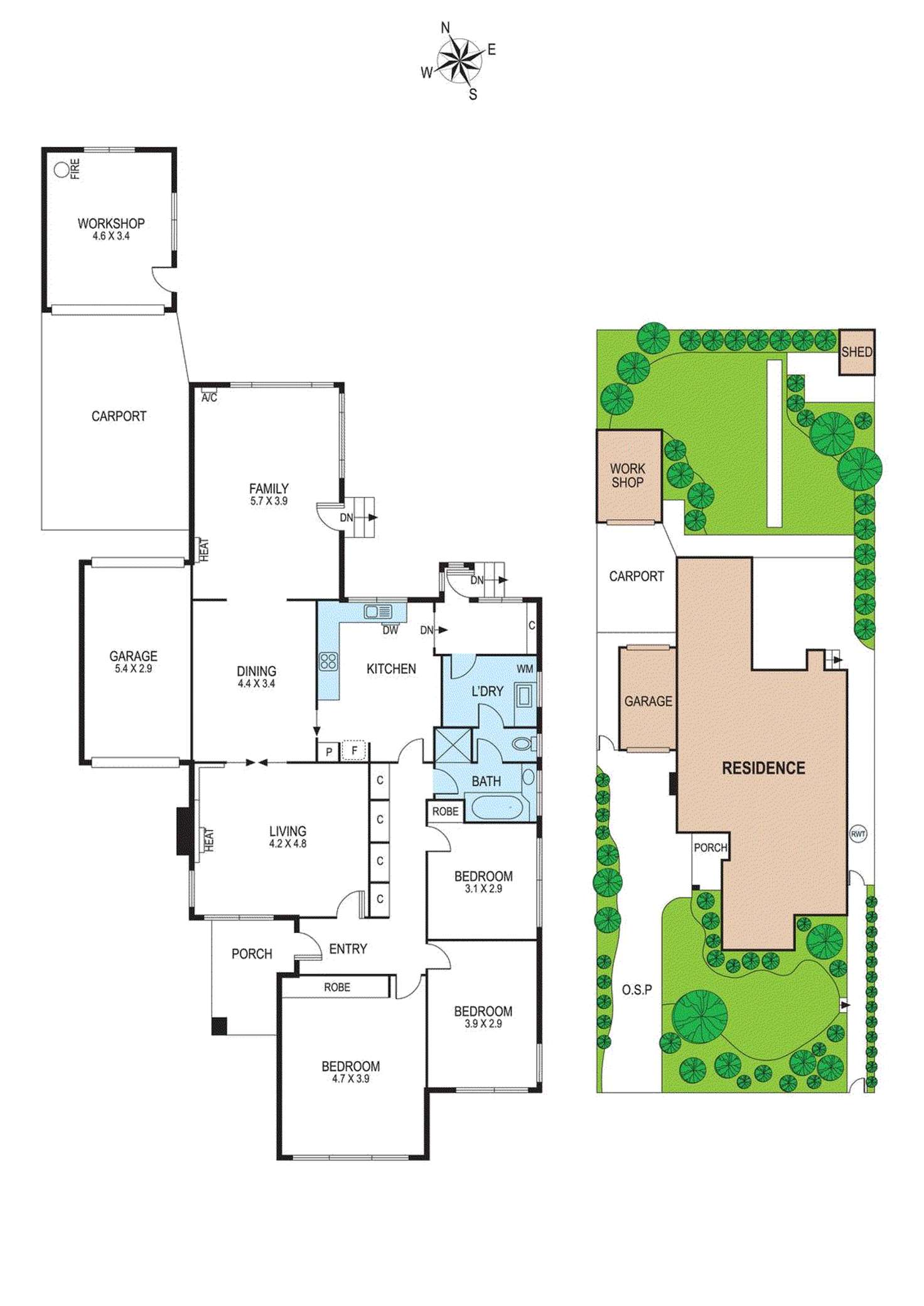 Floorplan of Homely house listing, 22 Charming Street, Hampton East VIC 3188