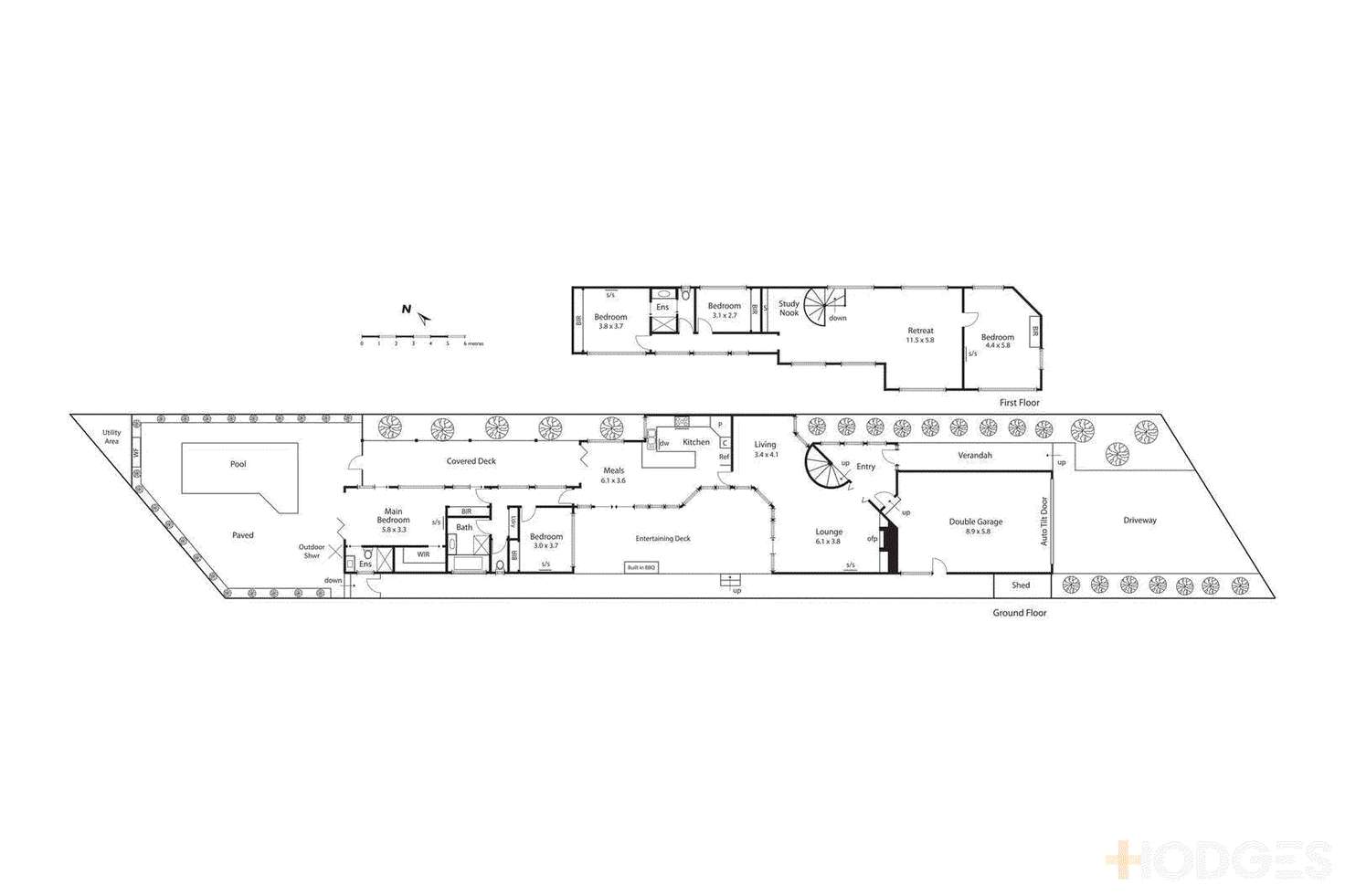 Floorplan of Homely house listing, 21 McIndoe Parade, Parkdale VIC 3195