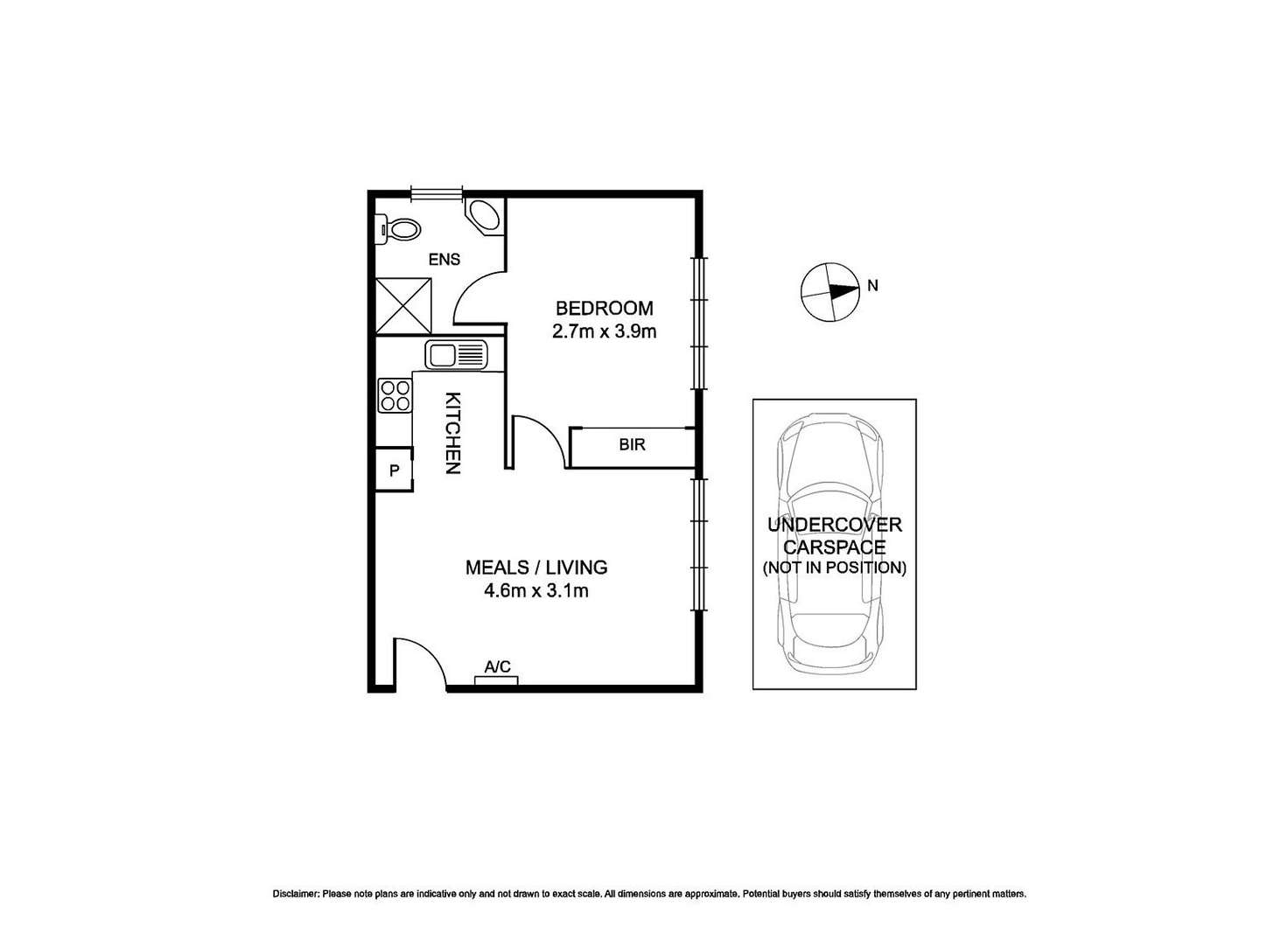 Floorplan of Homely apartment listing, 7/61 Halstead Street, Caulfield North VIC 3161