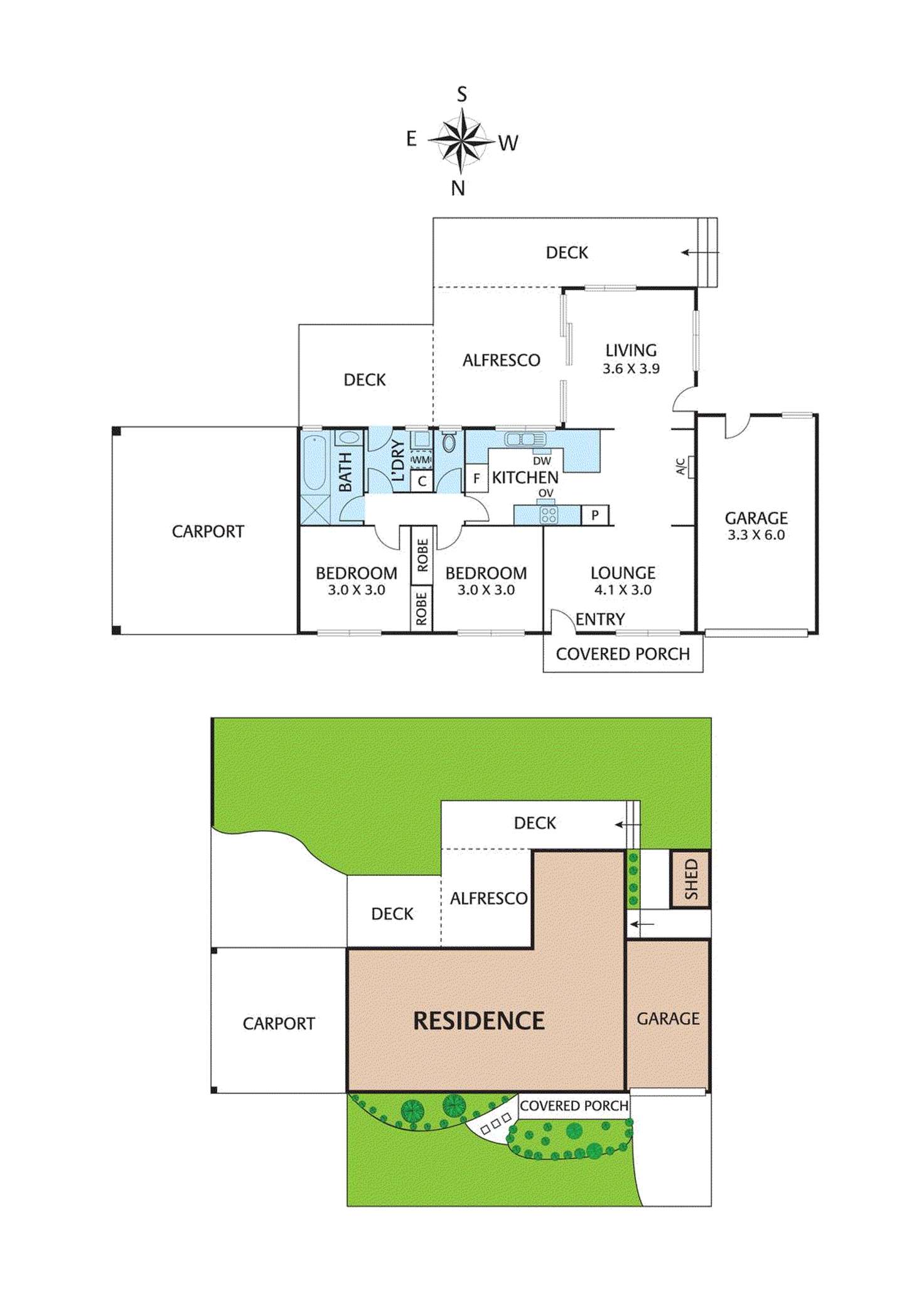 Floorplan of Homely unit listing, 4/2 Camerons Road, Healesville VIC 3777