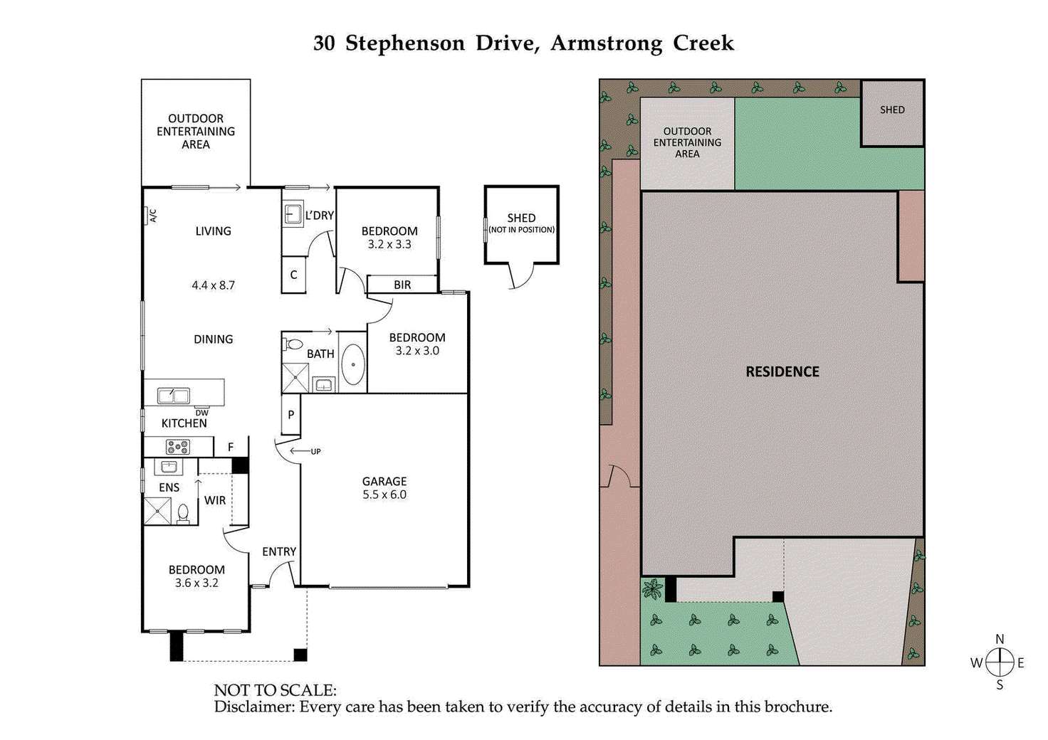 Floorplan of Homely house listing, 30 Stephenson Drive, Armstrong Creek VIC 3217
