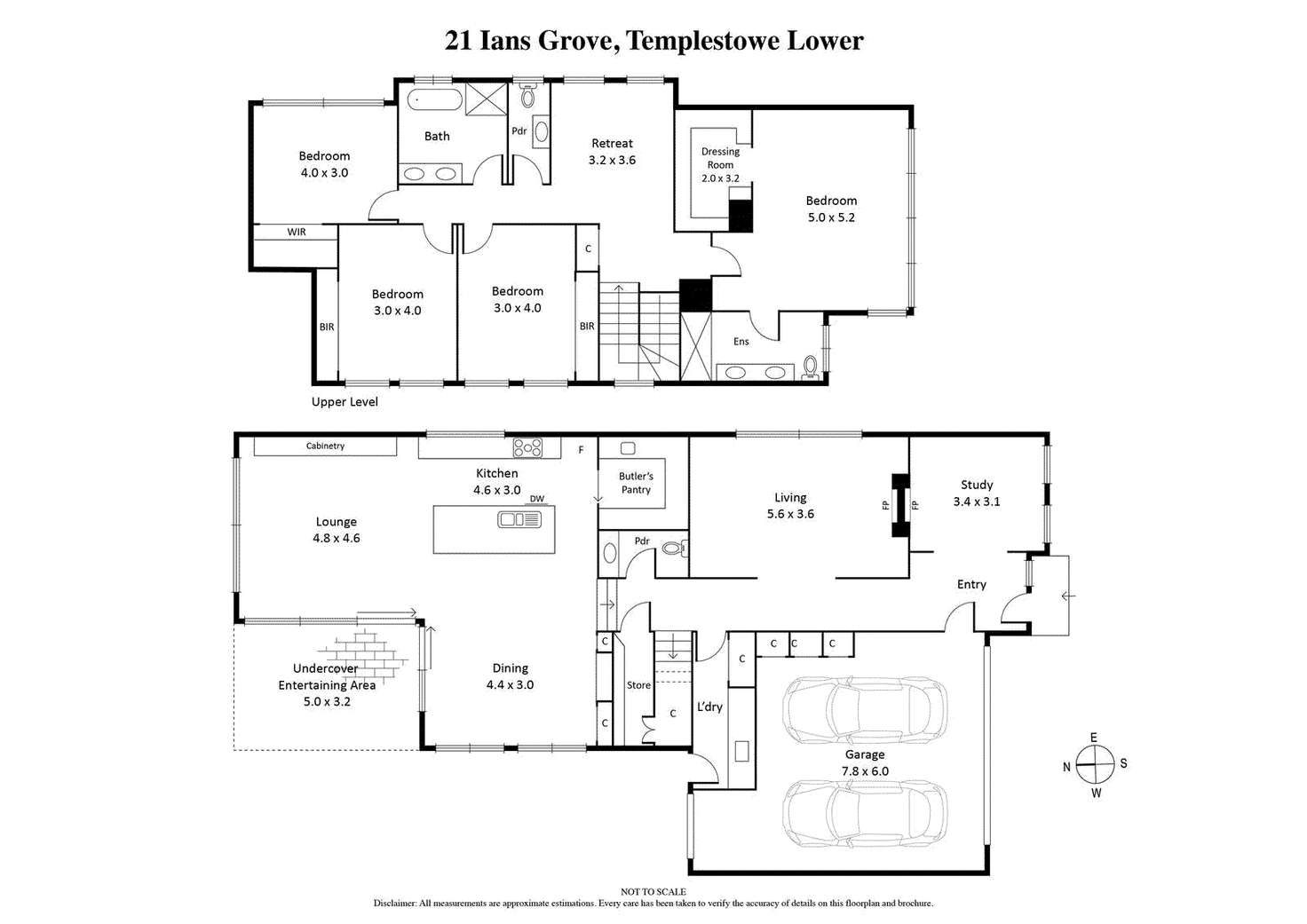 Floorplan of Homely house listing, 21 Ians Grove, Templestowe Lower VIC 3107