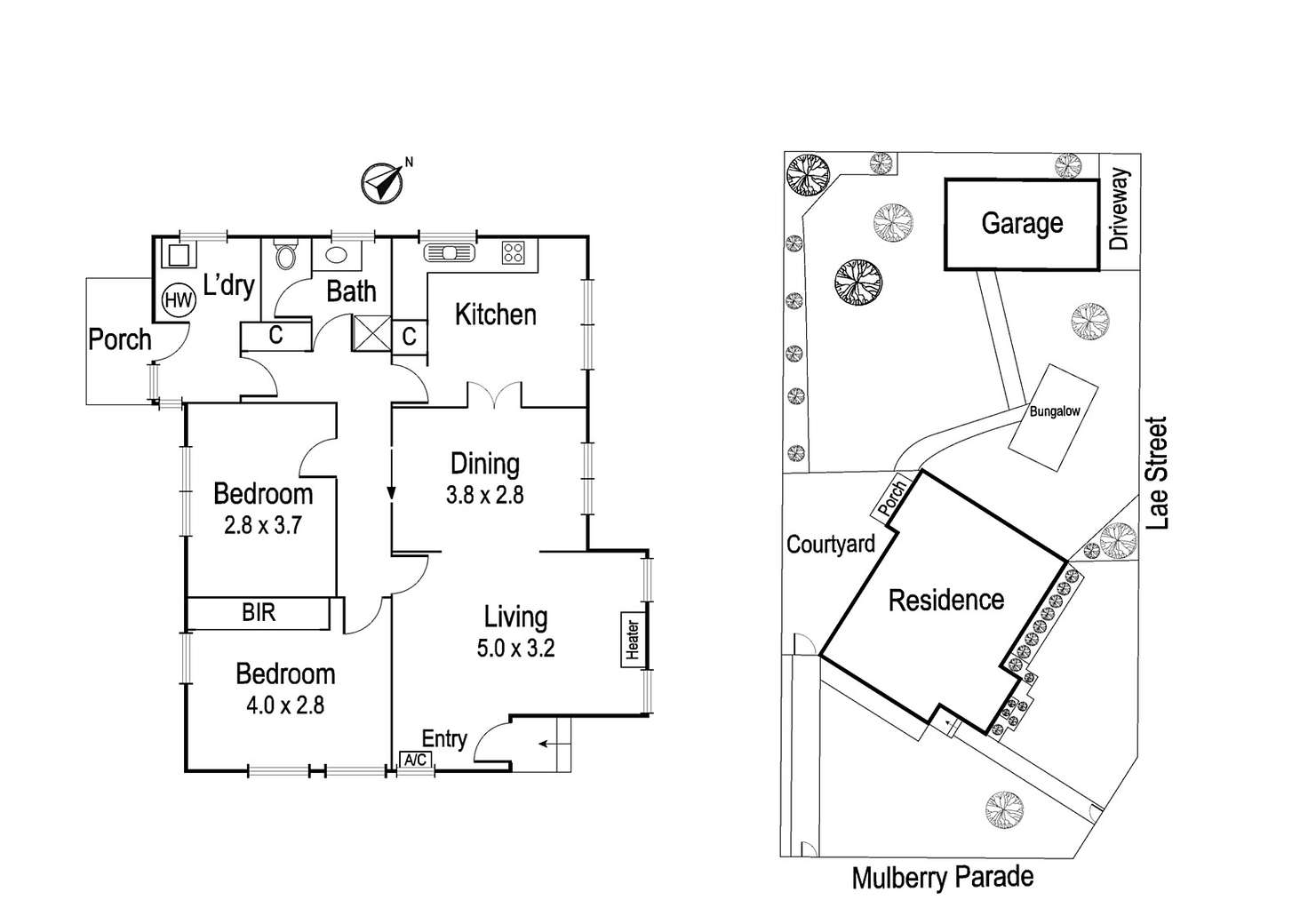 Floorplan of Homely house listing, 9 Mulberry Parade, Heidelberg West VIC 3081