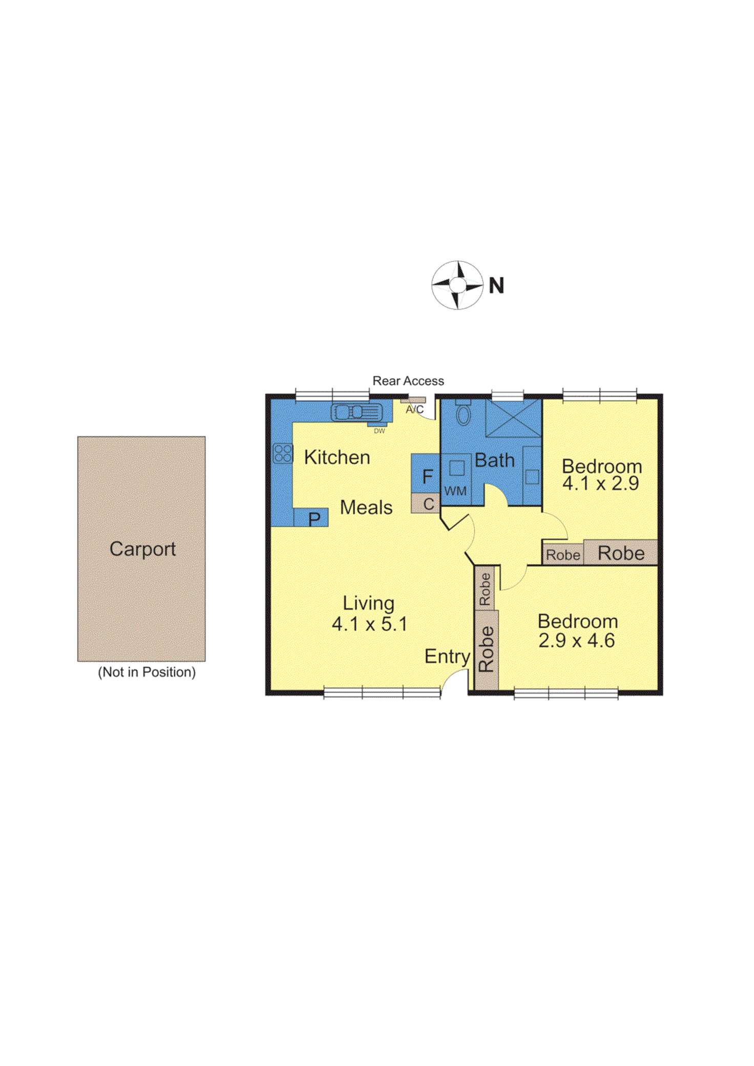 Floorplan of Homely apartment listing, 5/220 Warrigal Road, Camberwell VIC 3124