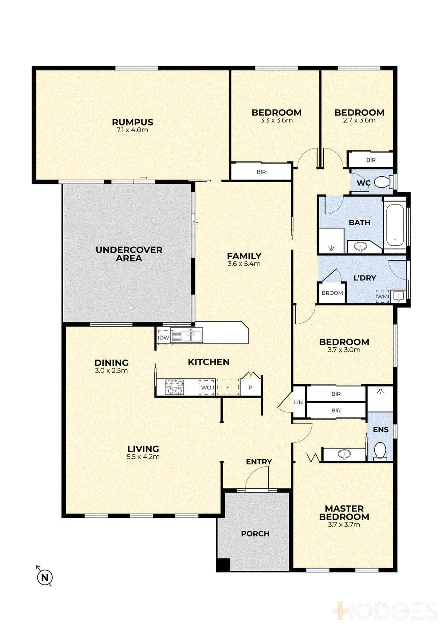 Floorplan of Homely house listing, 12 Hawkesbury Road, Werribee VIC 3030