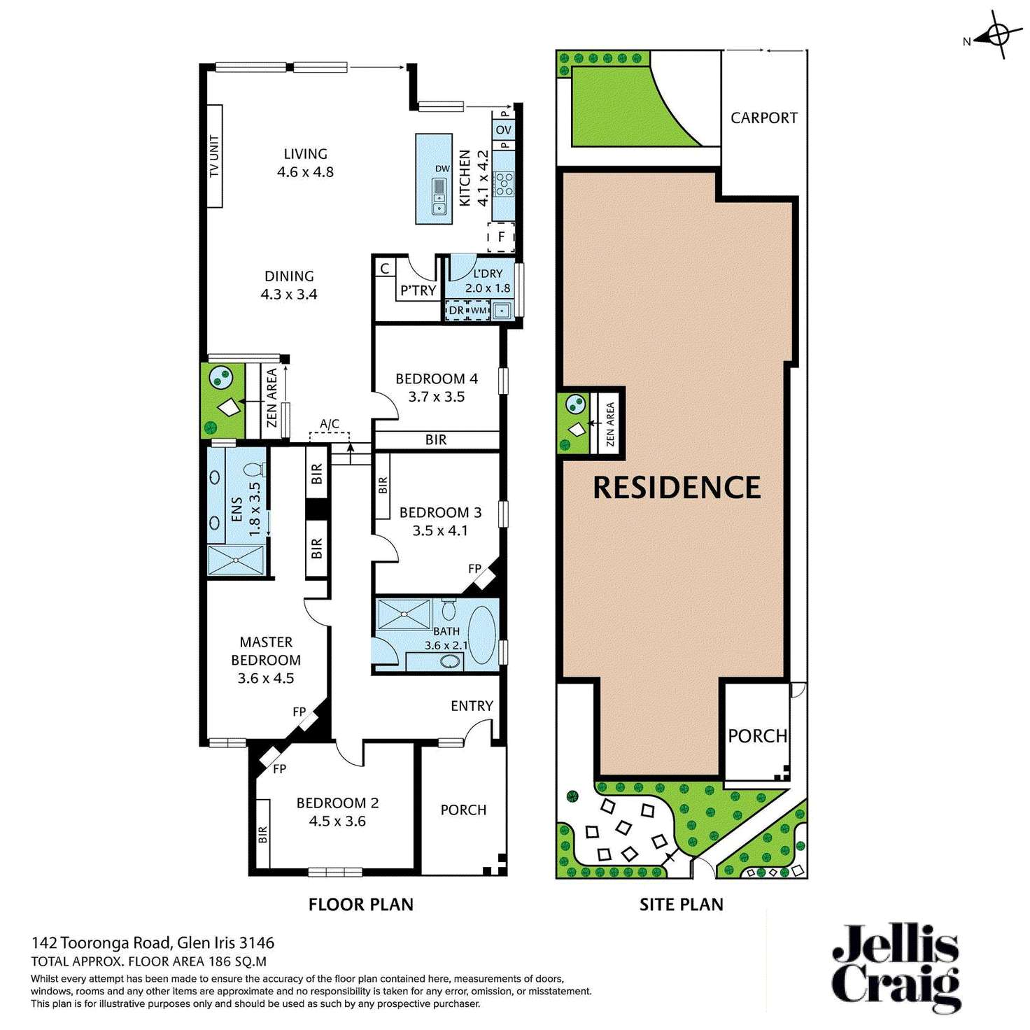 Floorplan of Homely house listing, 142 Tooronga Road, Glen Iris VIC 3146