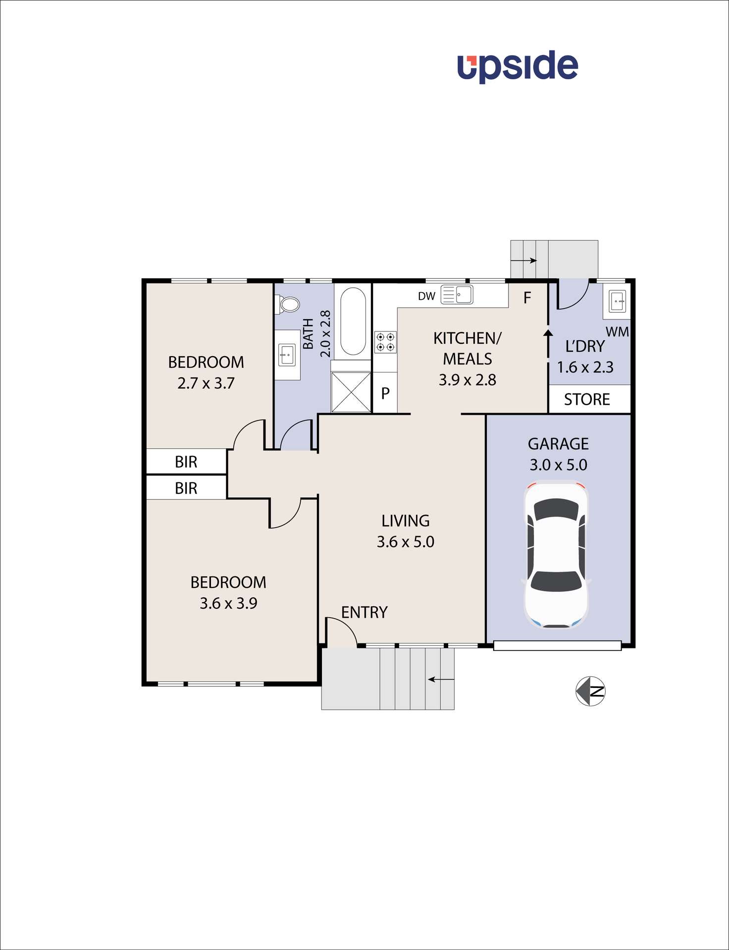 Floorplan of Homely unit listing, 3/228 Balcombe Road, Mentone VIC 3194