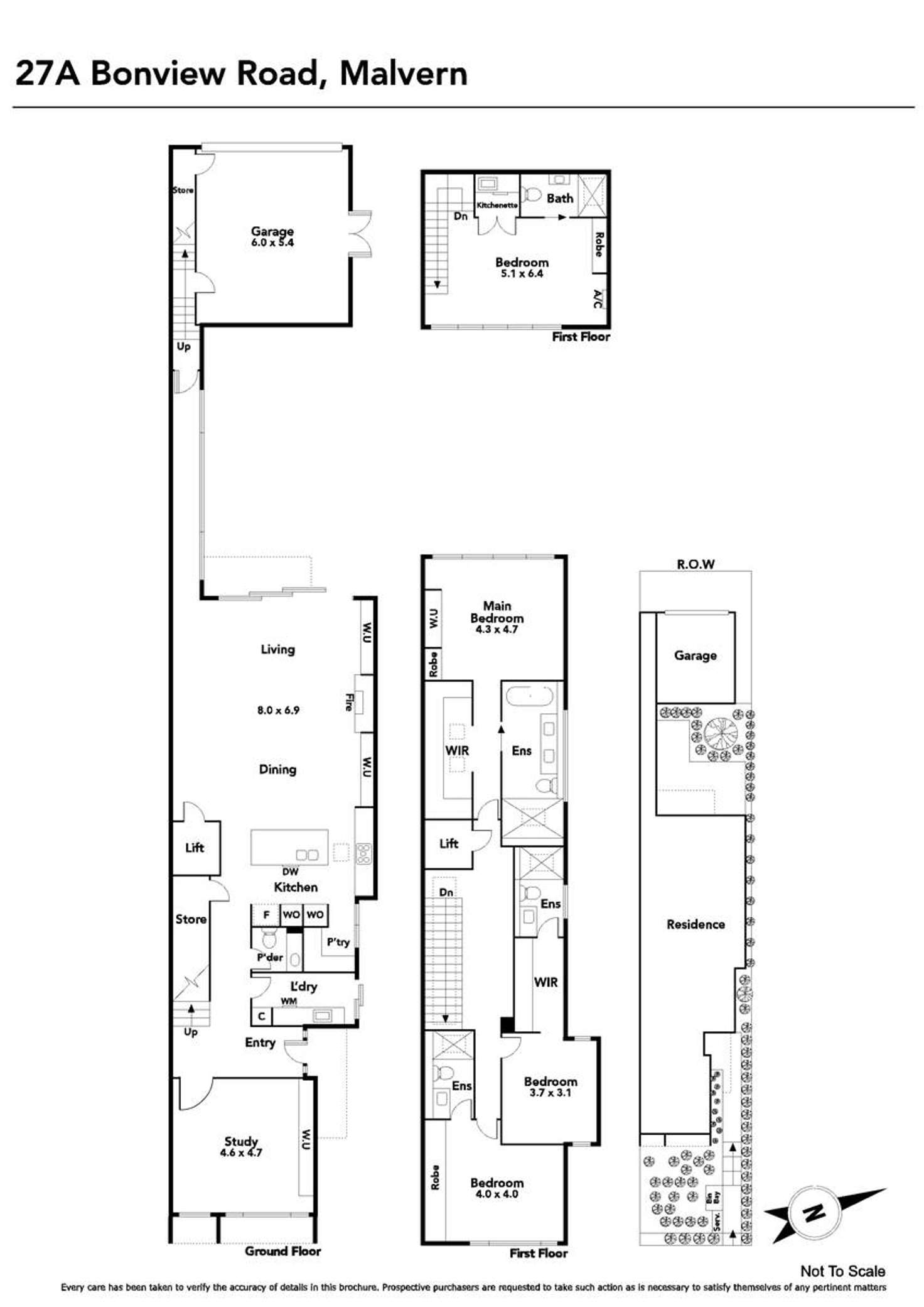Floorplan of Homely house listing, 27A Bonview Road, Malvern VIC 3144