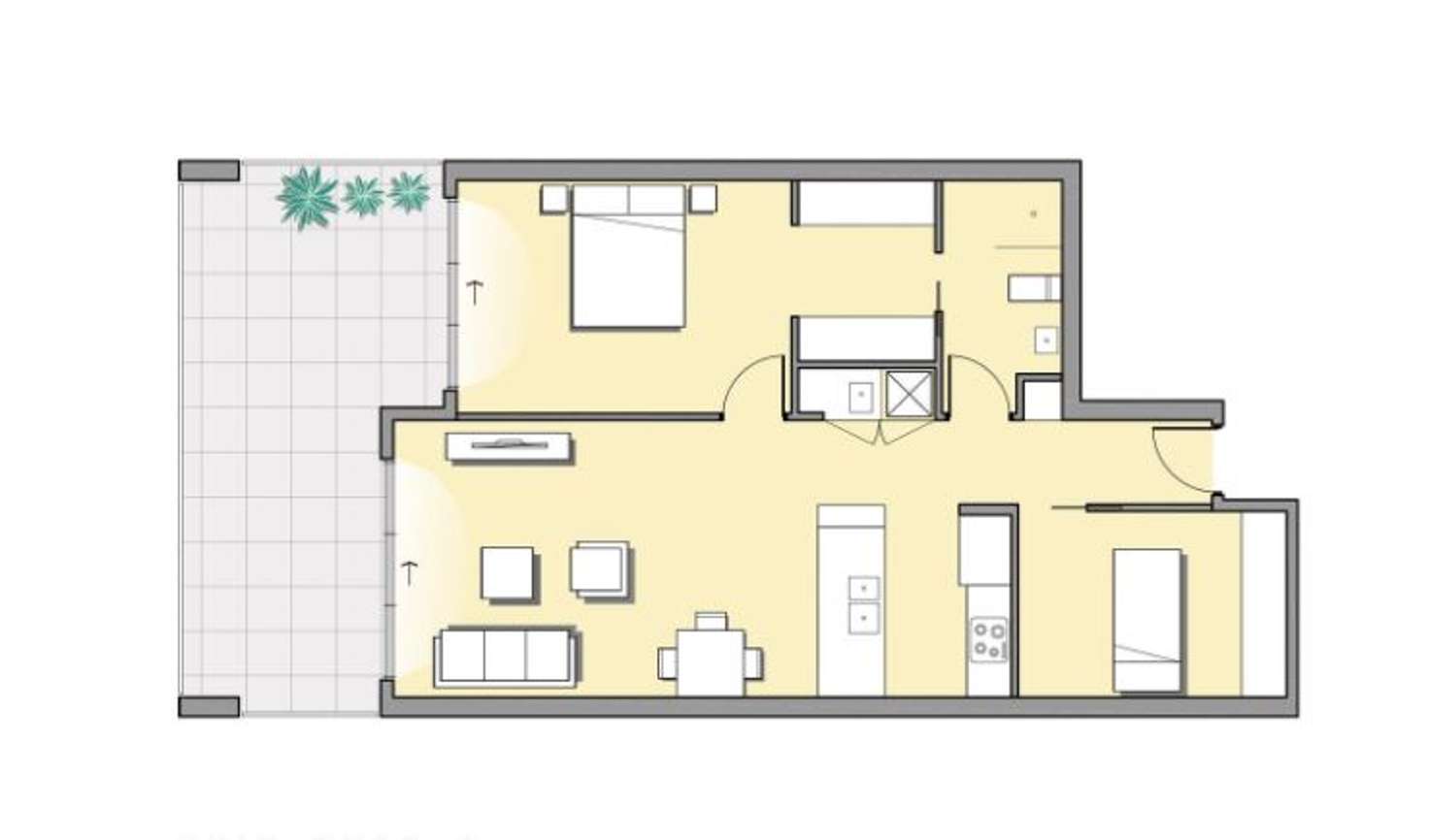 Floorplan of Homely apartment listing, 201/449 Hawthorn Road, Caulfield South VIC 3162