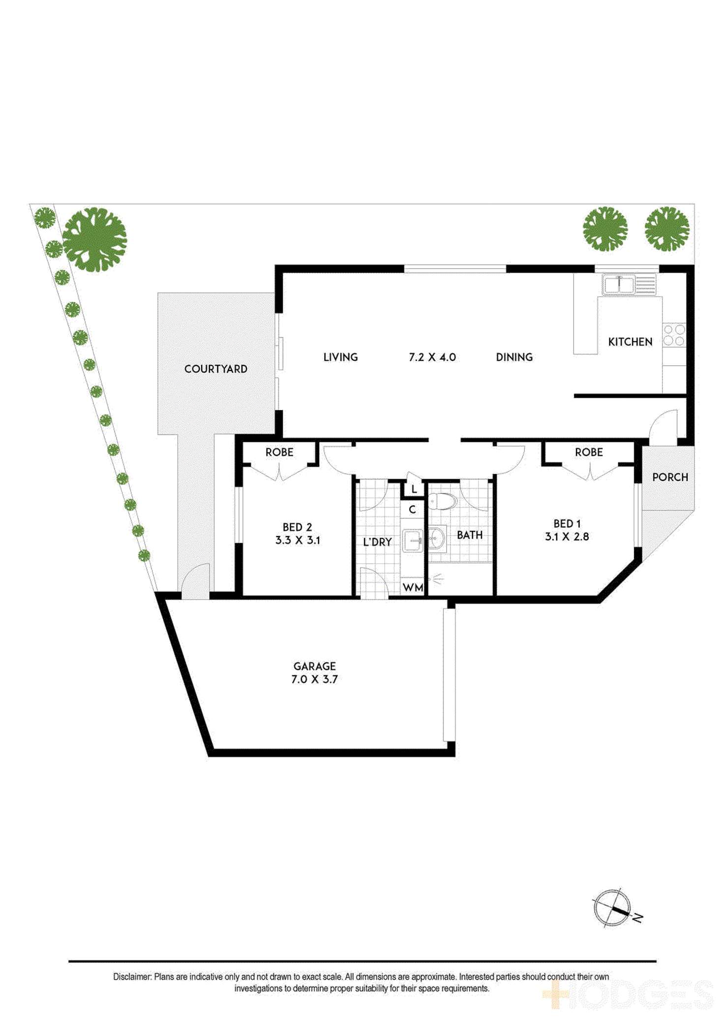 Floorplan of Homely townhouse listing, 4/8 Bondi Road, Bonbeach VIC 3196