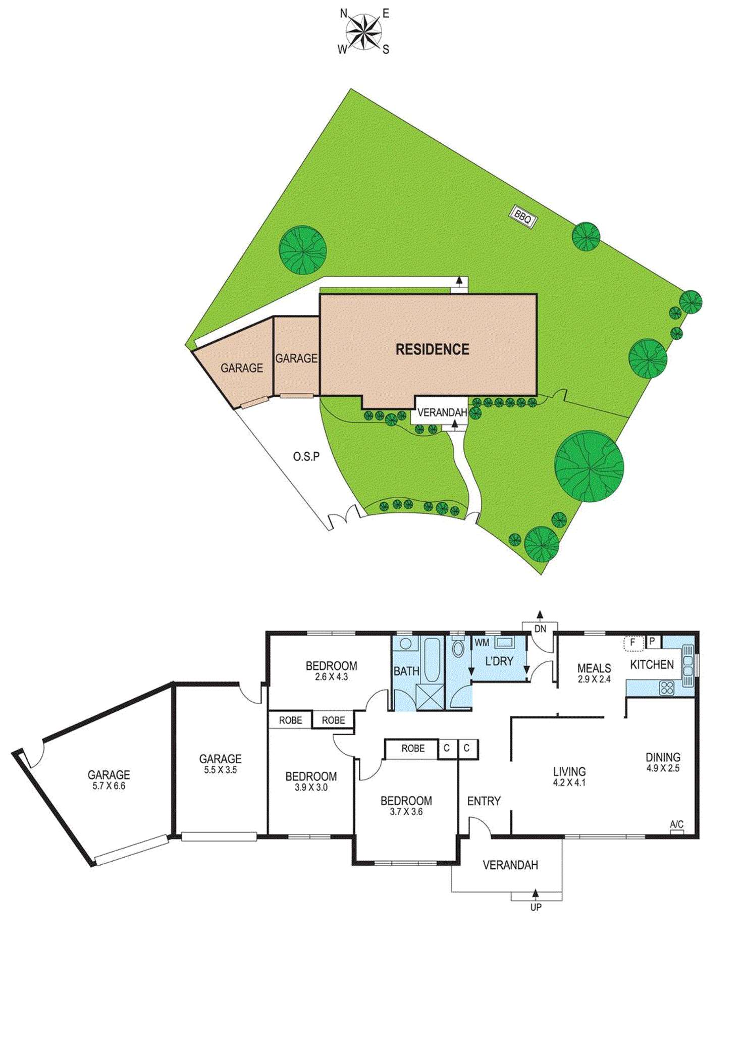 Floorplan of Homely house listing, 18 Box Court, Bentleigh East VIC 3165