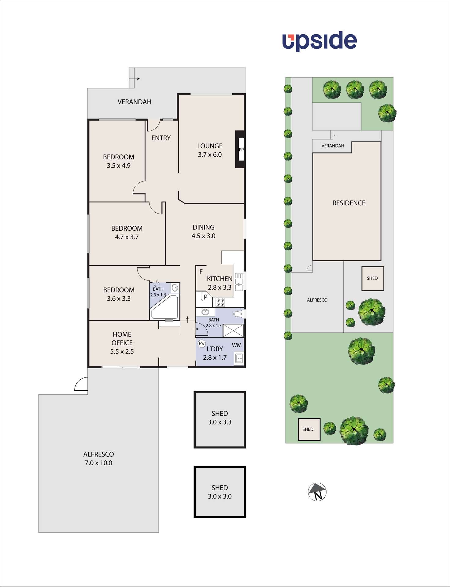 Floorplan of Homely house listing, 198 Highett Road, Highett VIC 3190