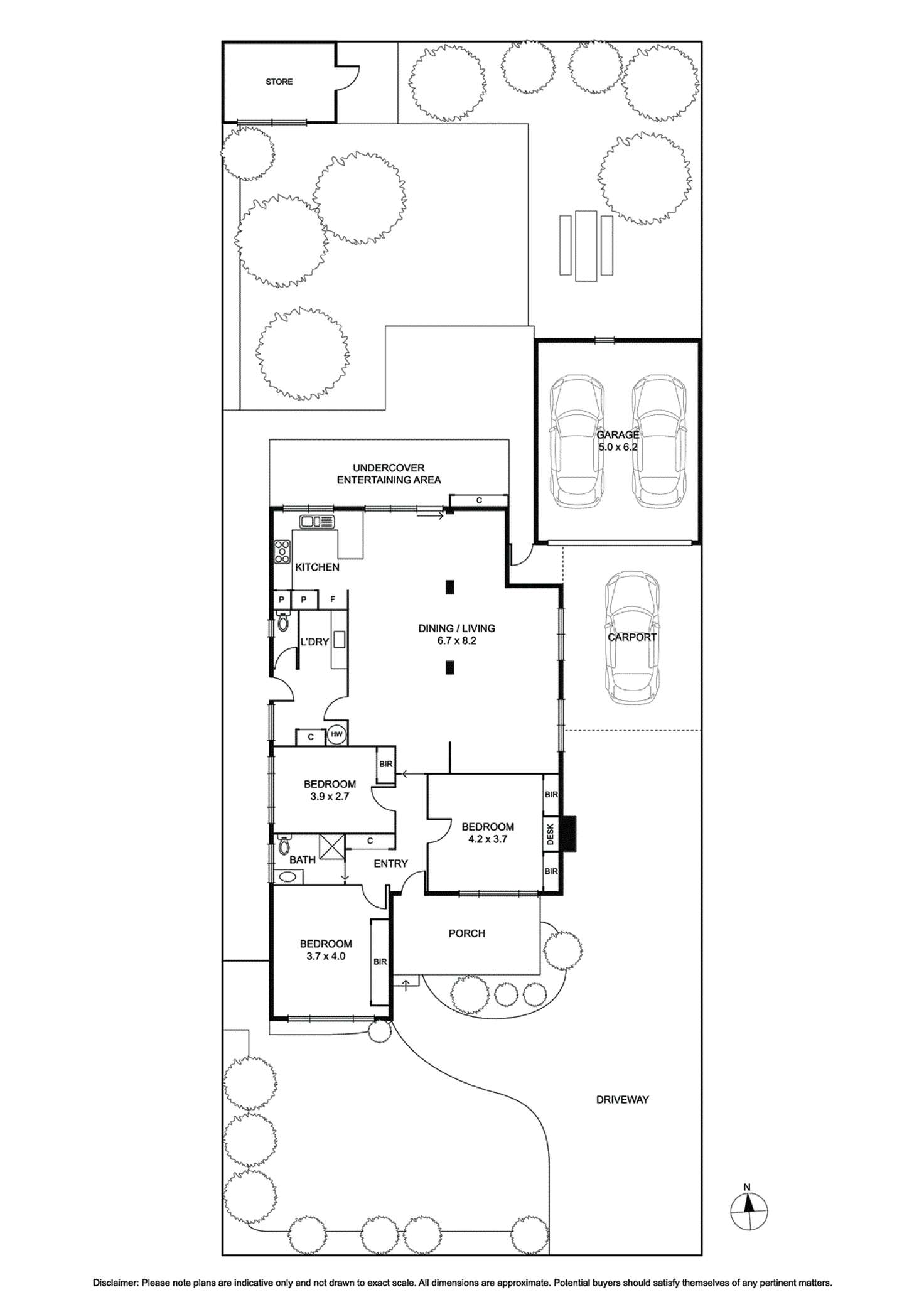 Floorplan of Homely house listing, 1 Tasman Road, Bentleigh East VIC 3165