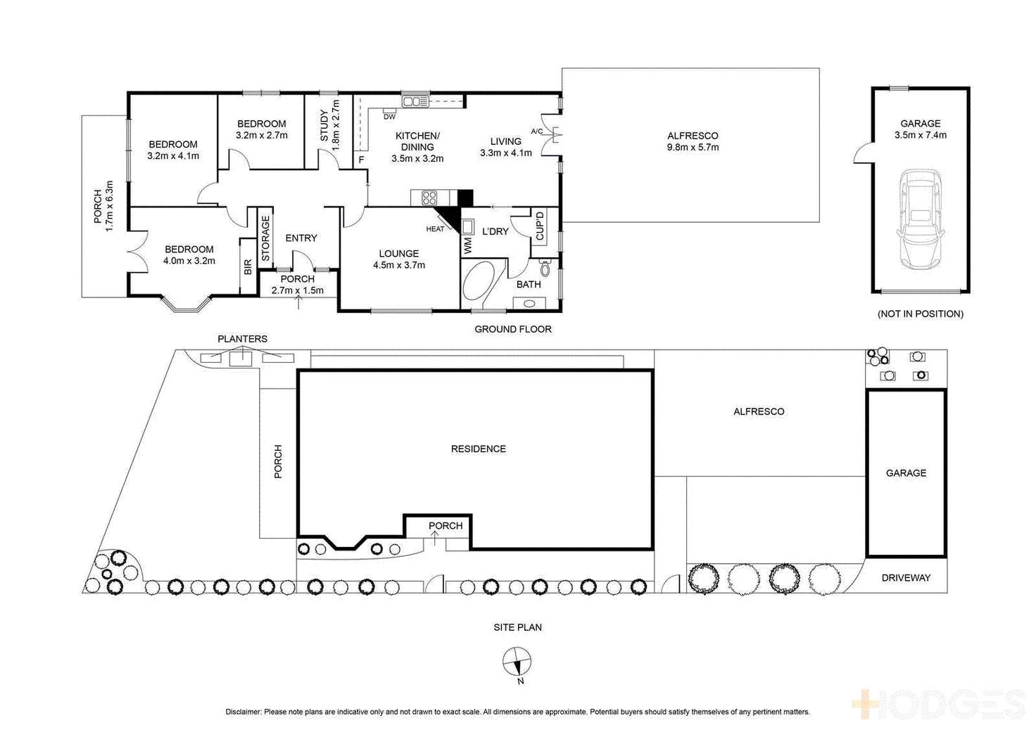 Floorplan of Homely house listing, 8 Orchard Street, East Geelong VIC 3219