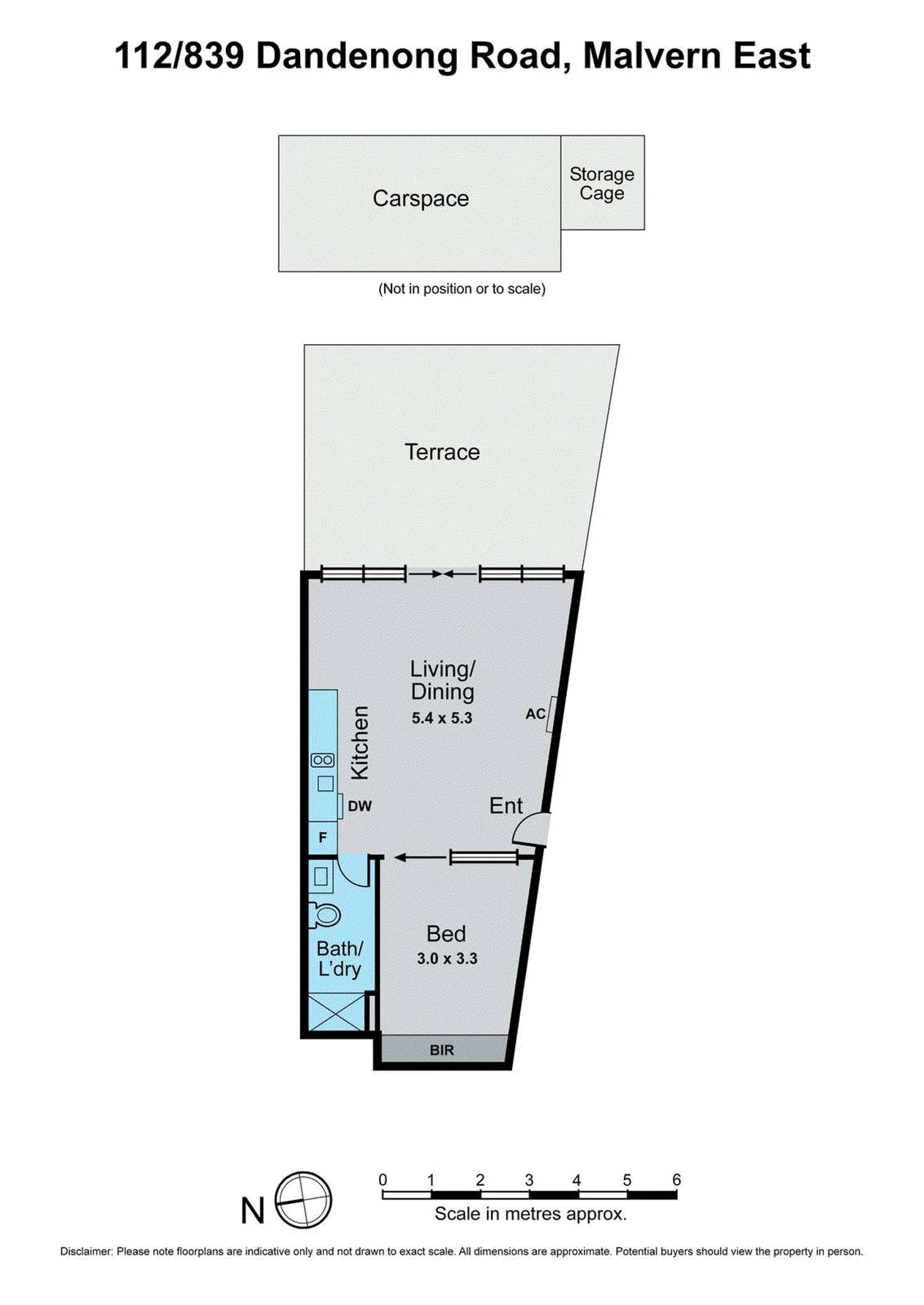 Floorplan of Homely apartment listing, 112/839 Dandenong Road, Malvern East VIC 3145