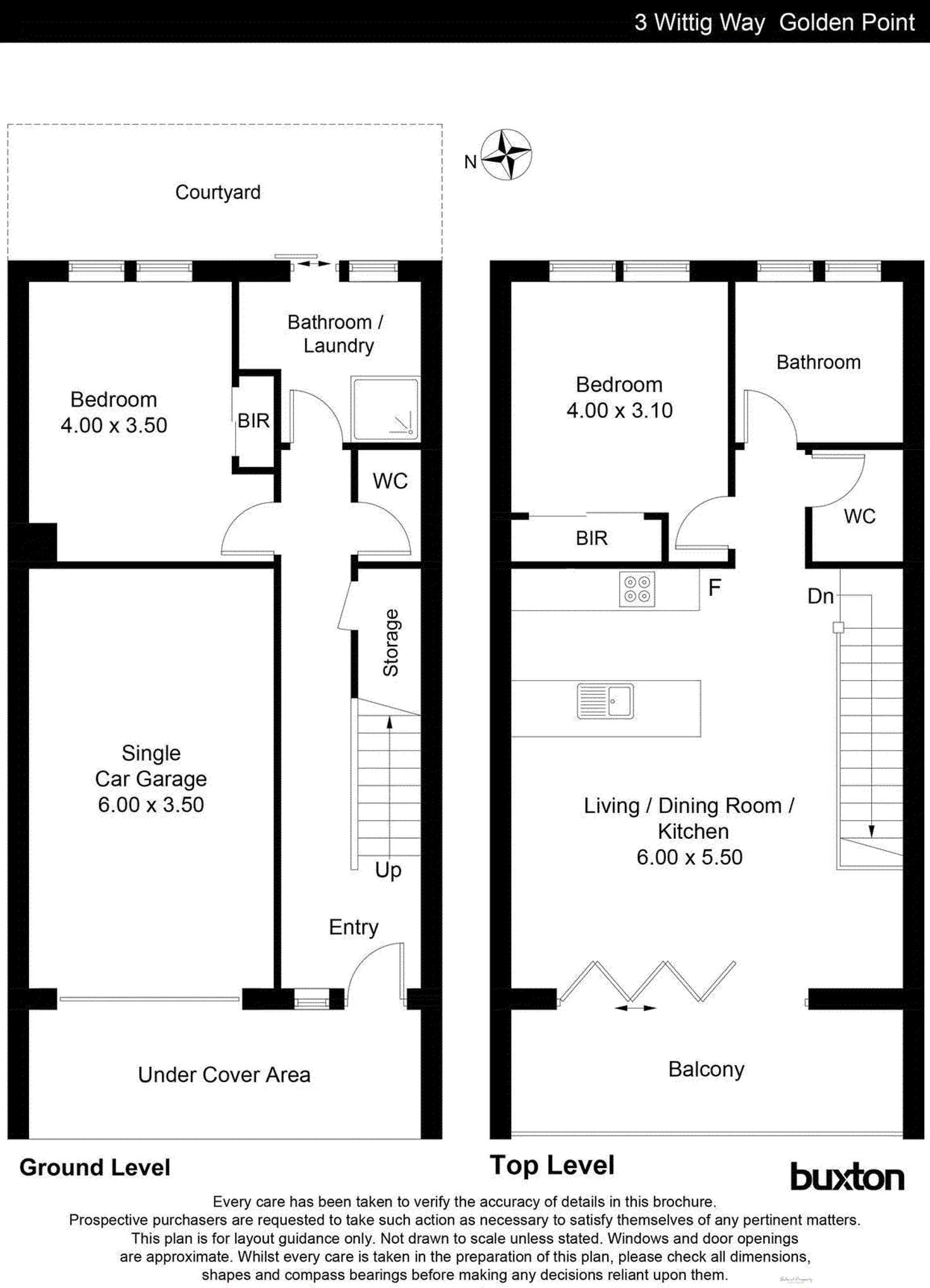 Floorplan of Homely house listing, 3 Wittig Way, Golden Point VIC 3350