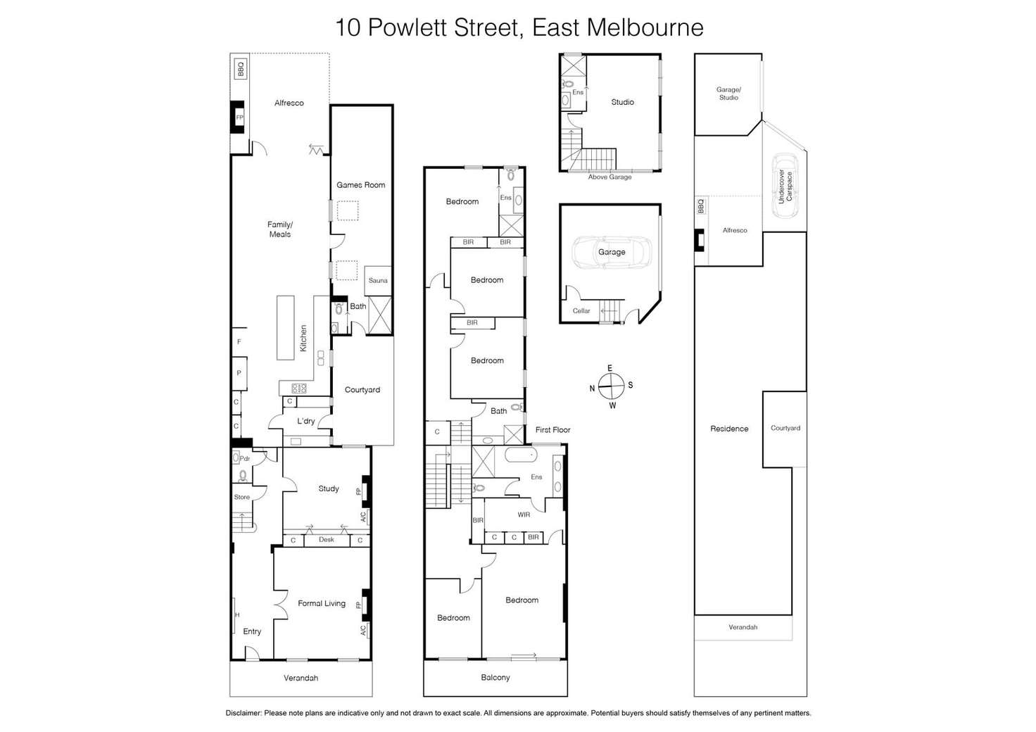 Floorplan of Homely house listing, 10 Powlett Street, East Melbourne VIC 3002